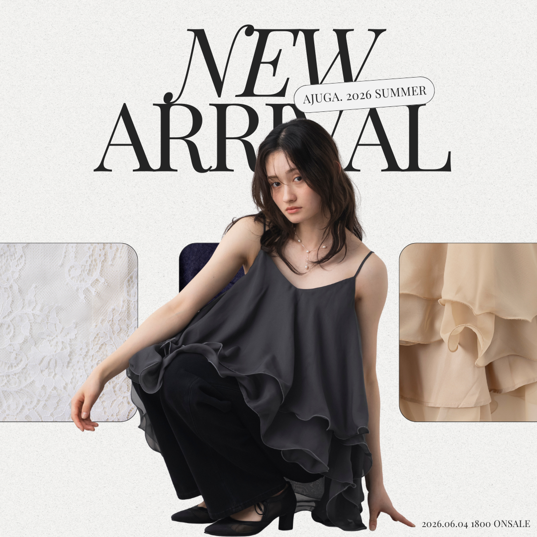 " SHEER / LACE / DRAPE " ディテールで魅せる最新コレクション