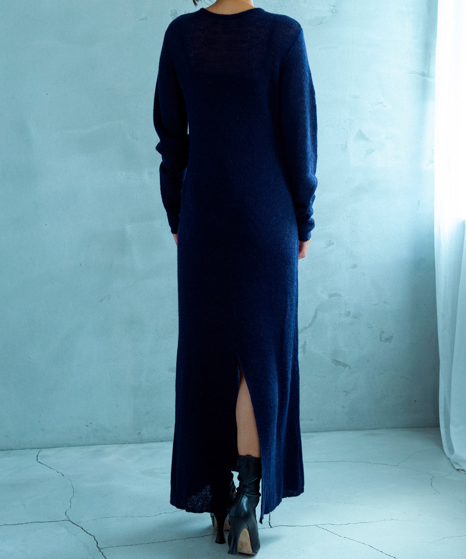 モヘヤタッチ 2WAYロングカーディガンワンピース