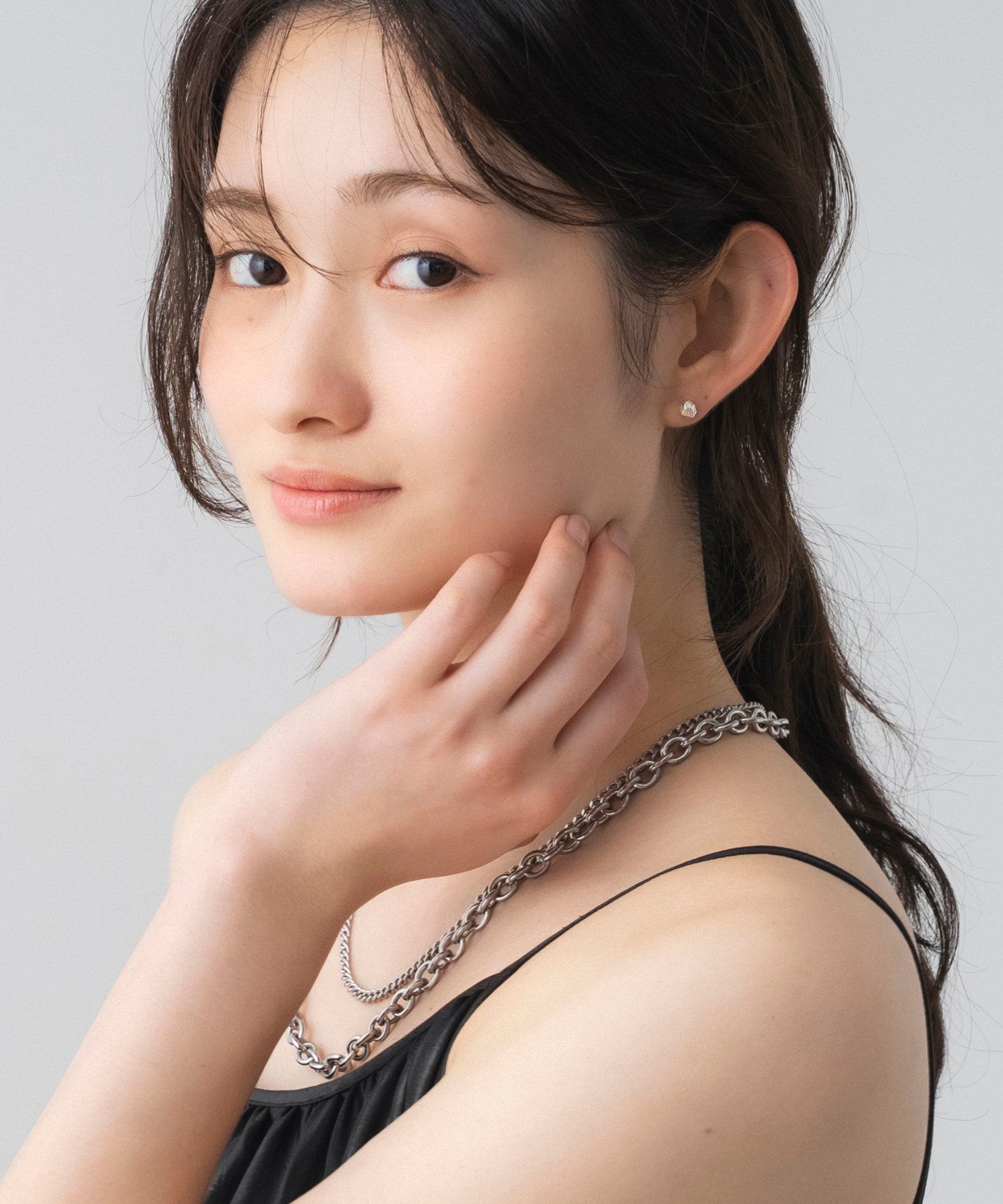 ミニマルスタッドシルバー925ピアス｜AJUGA.（アジュガ）公式通販サイト