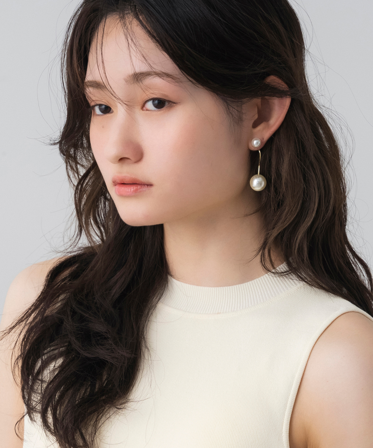 ダブルパールバックキャッチピアス｜AJUGA.（アジュガ）公式通販サイト