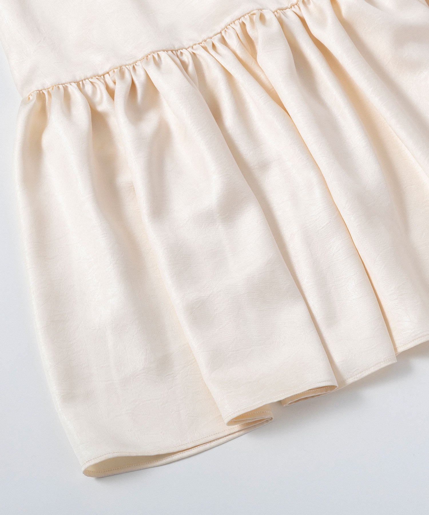 レザーライク キャミソールワンピース