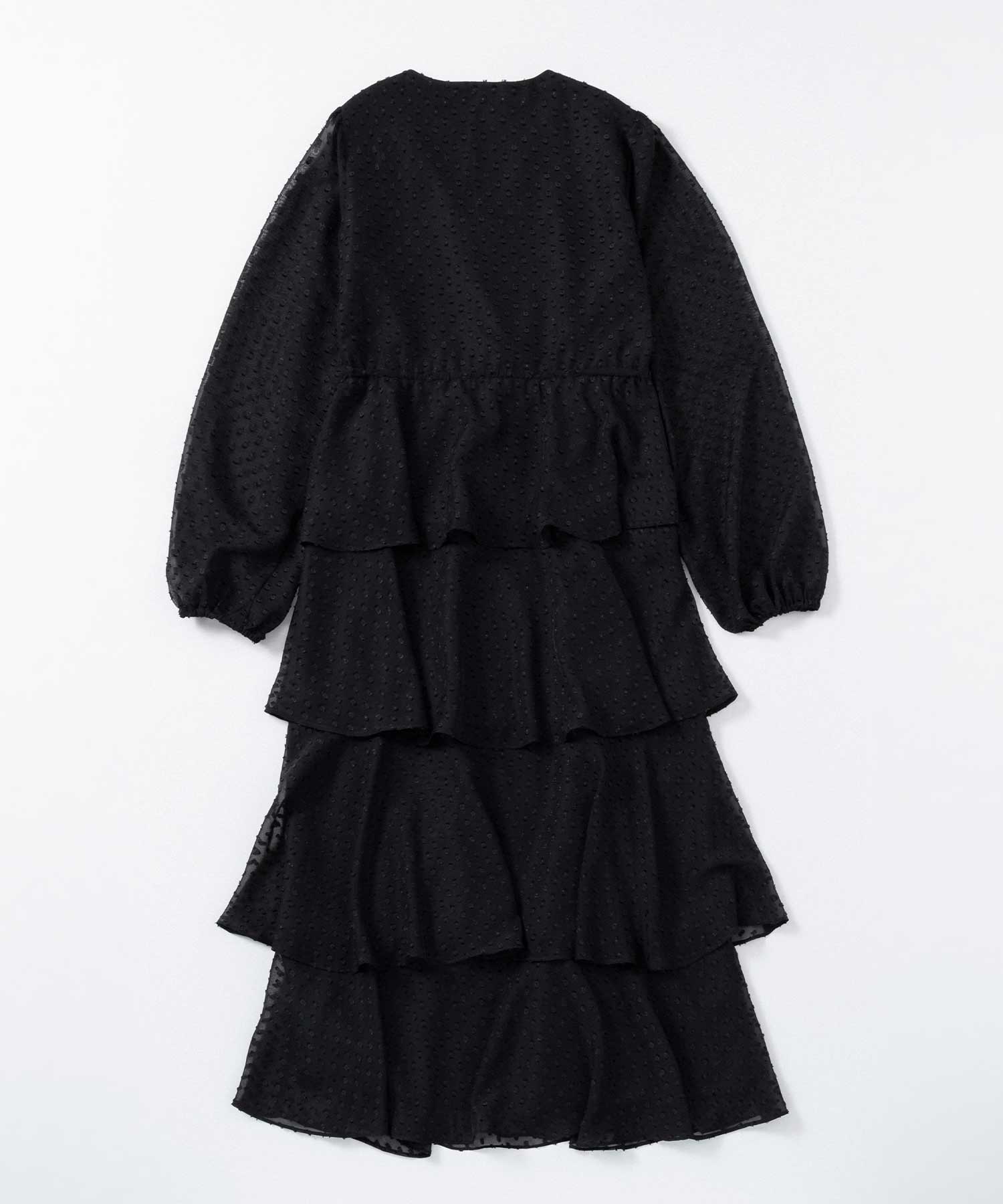シアードット フリルワンピース