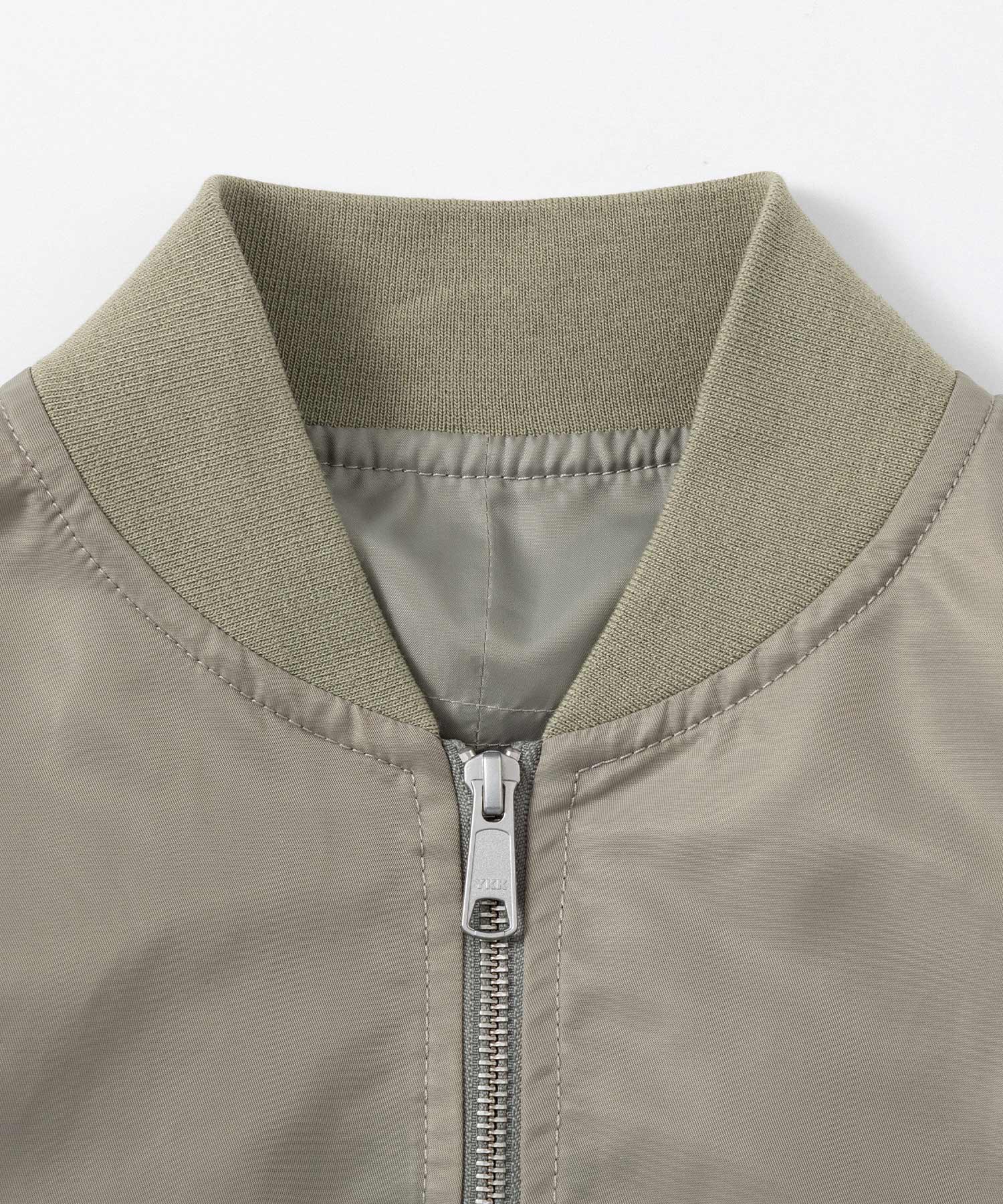 ロングシルエット MA-1ブルゾン