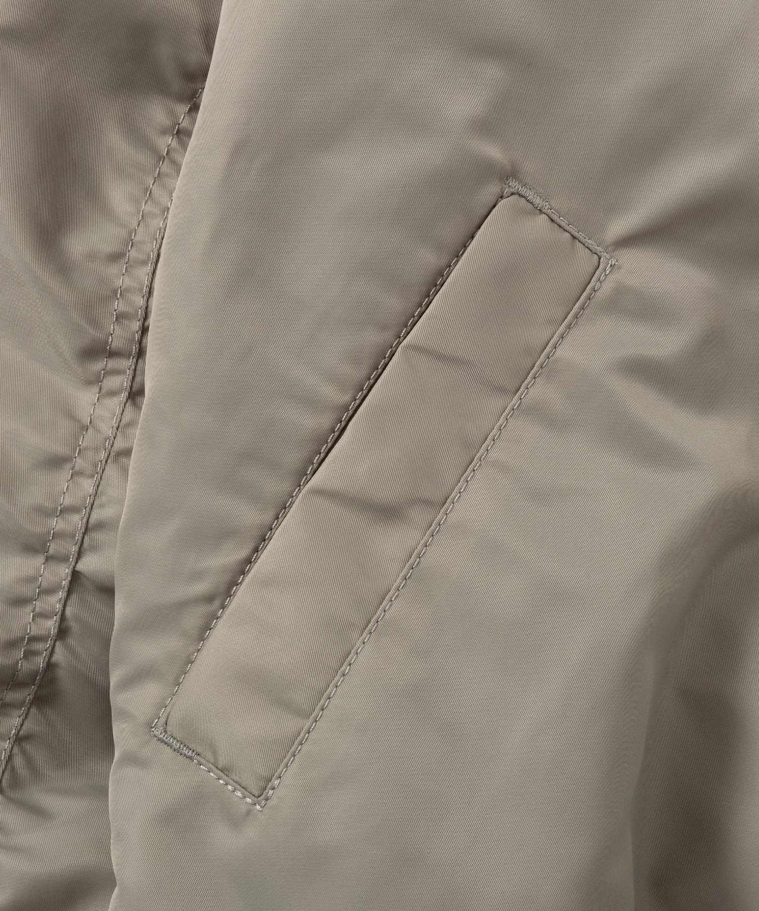 ロングシルエット MA-1ブルゾン