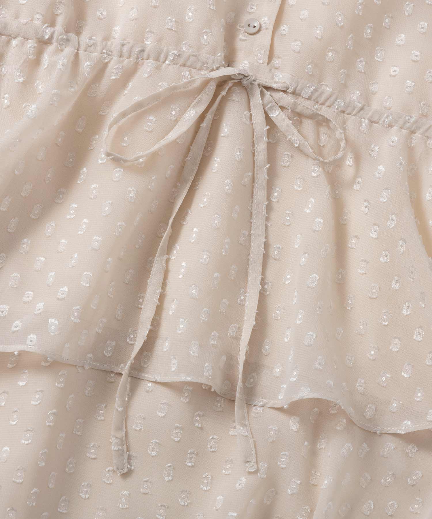 シアードット フリルワンピース