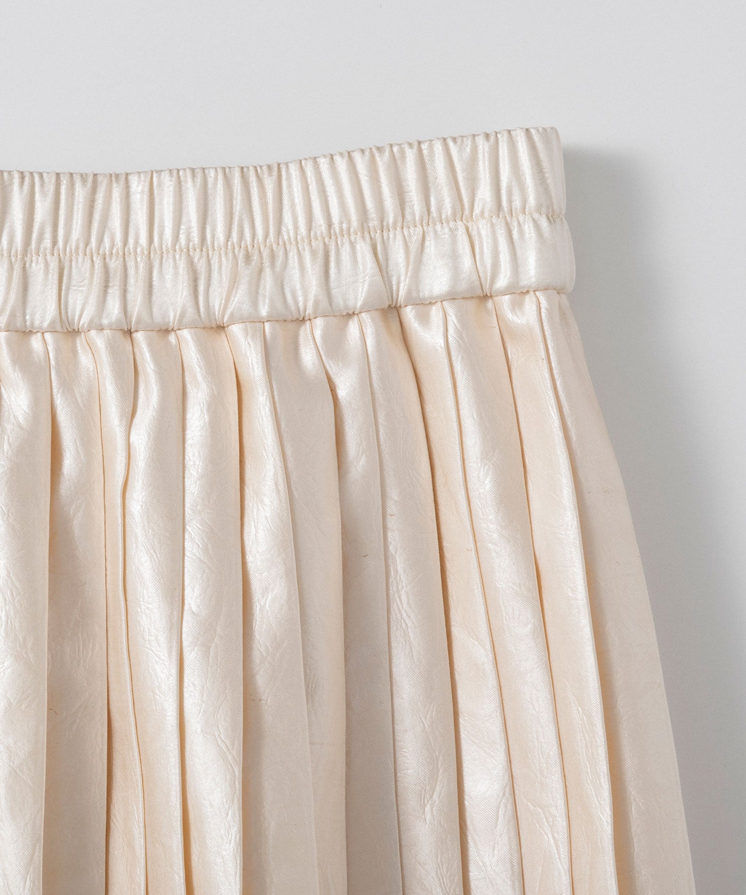 シアーヘム チンツプリーツスカート