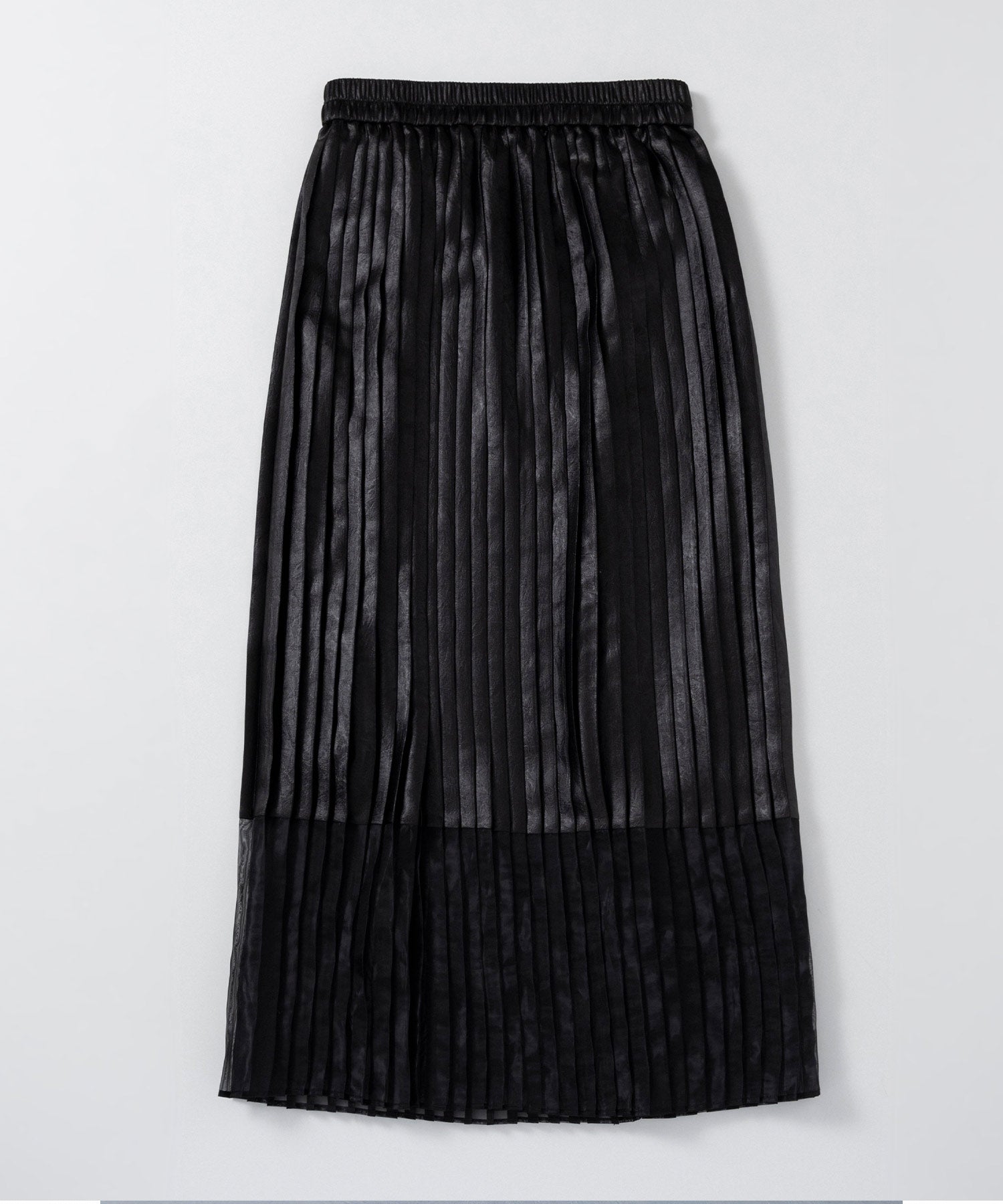 シアーヘム チンツプリーツスカート