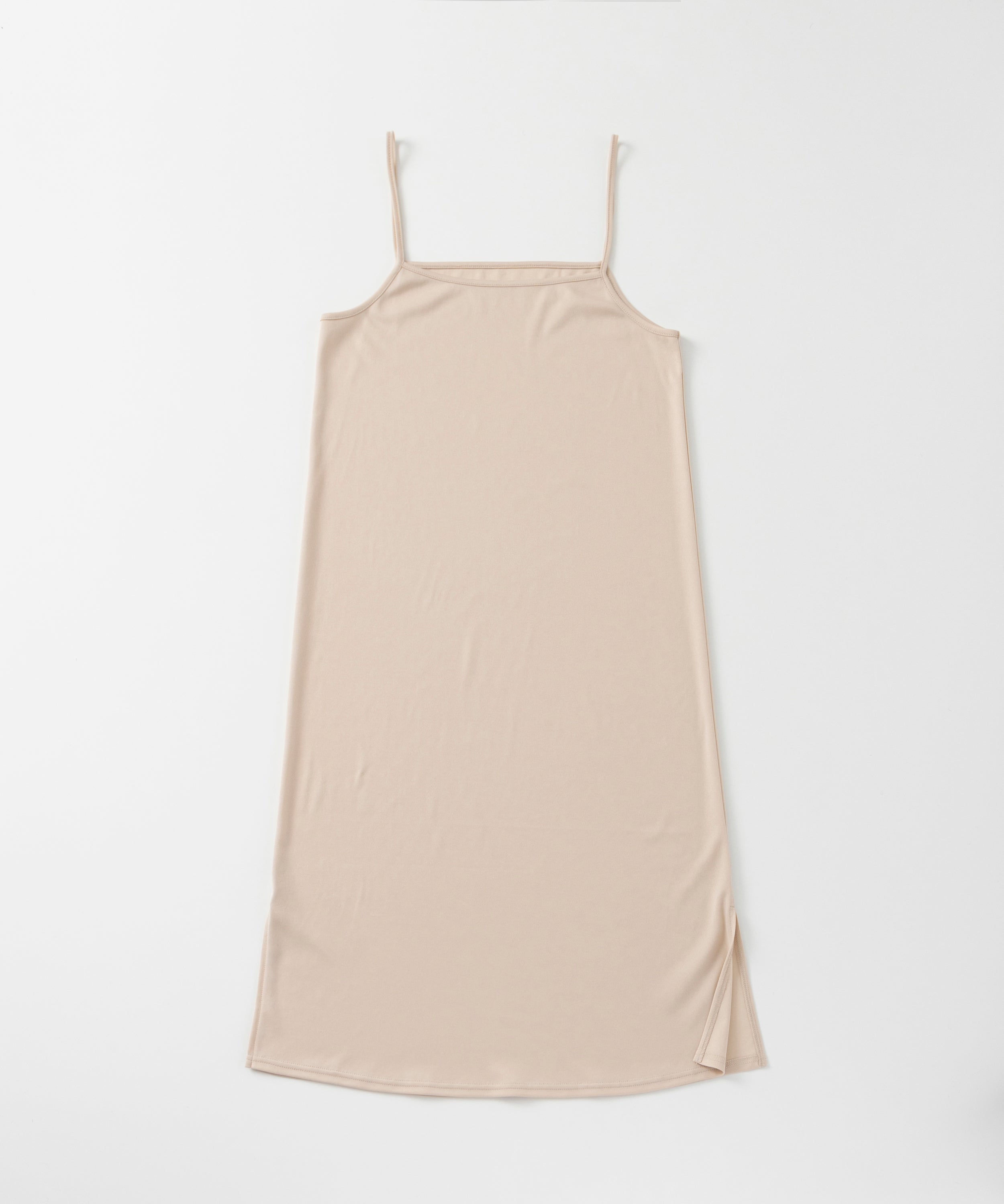 2WAY光沢シアーシャツワンピース