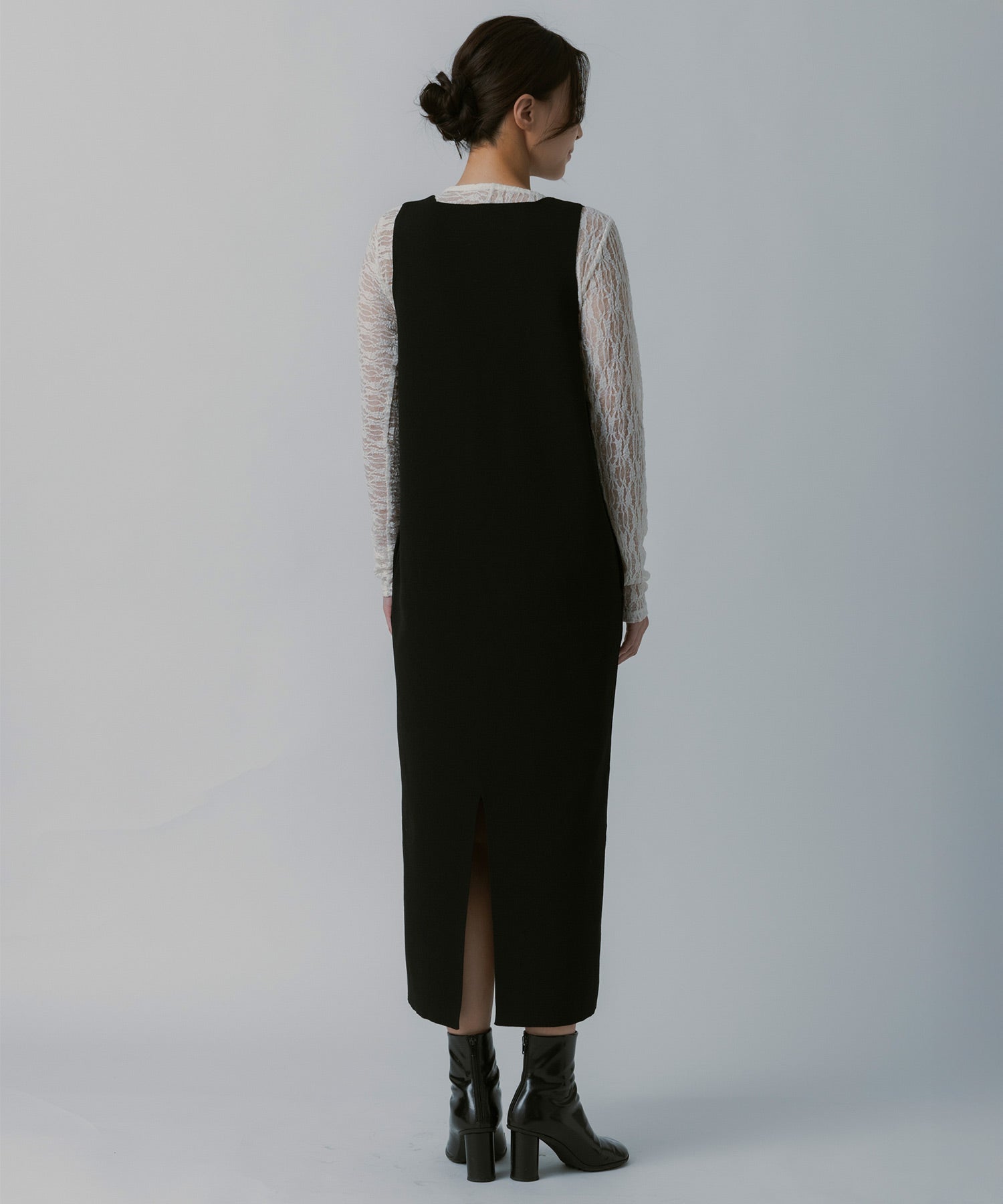 ソフトラインニットワンピース