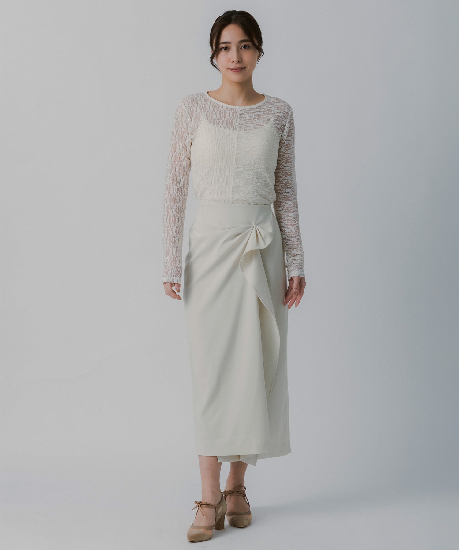 ラップラインスカート