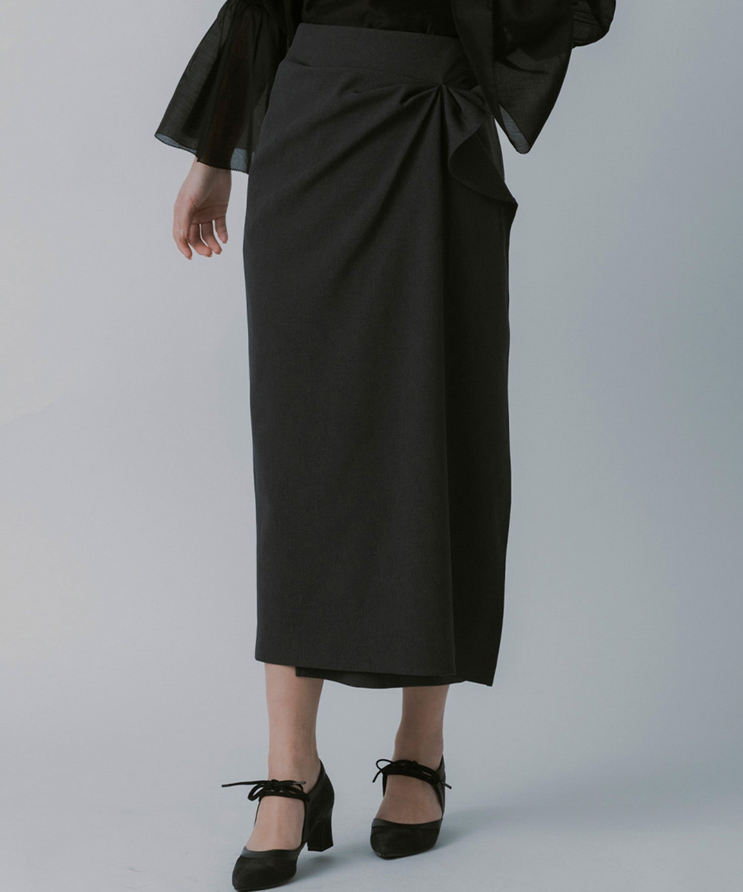 ラップラインスカート