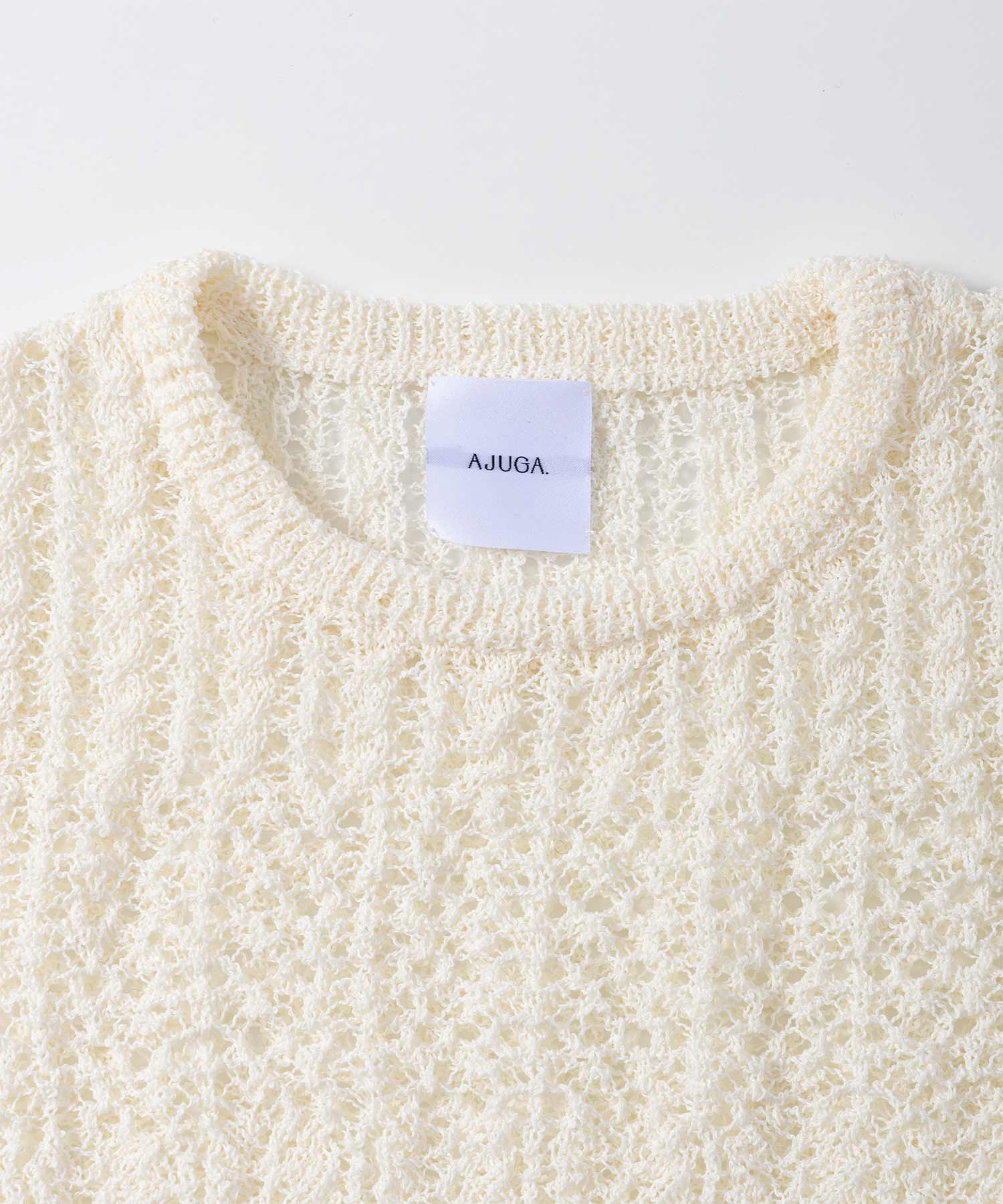 ペプラムクロシェ シアーニット