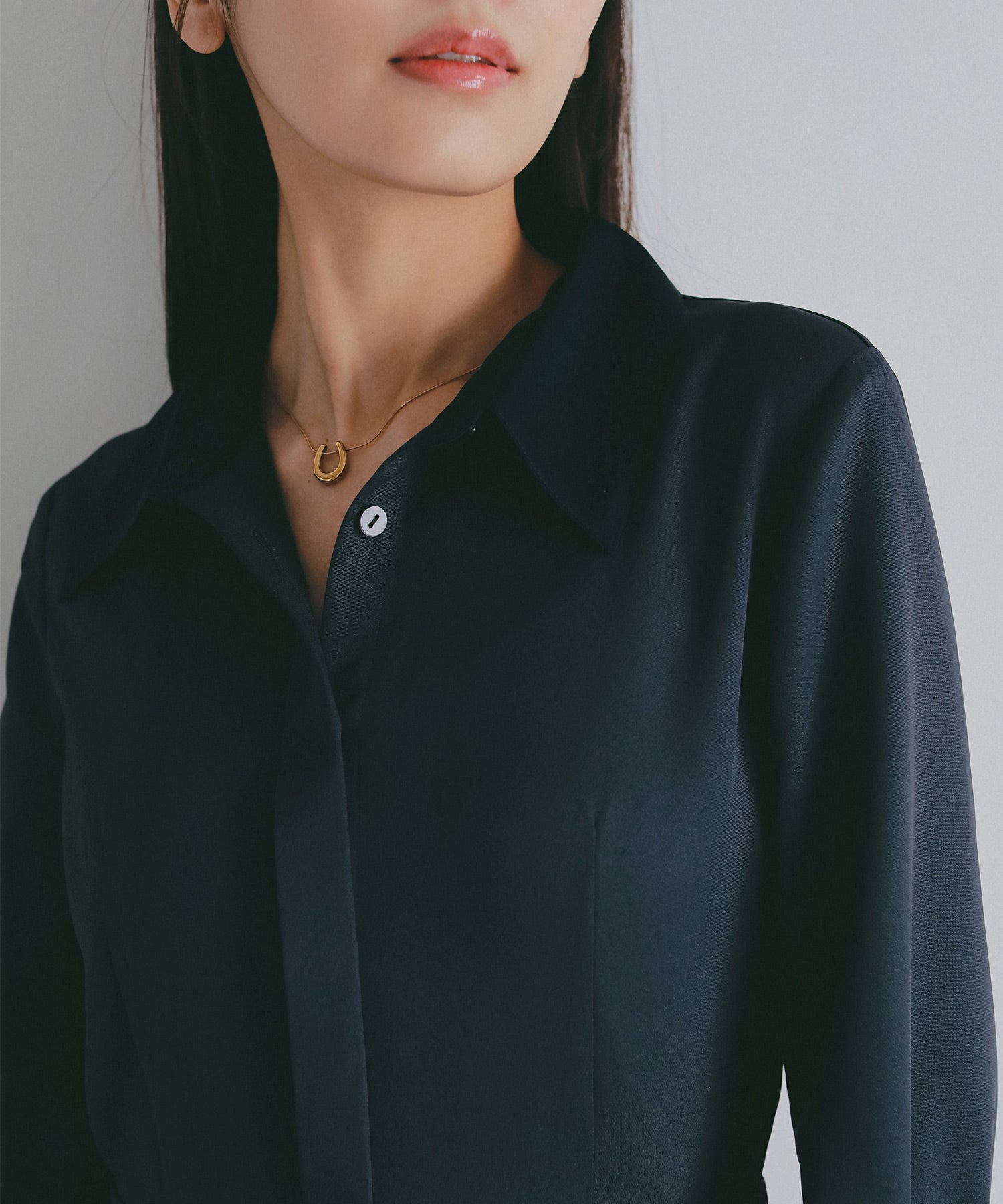 クラシックカフス 襟付きオールインワン【セレモニー/オケージョン】