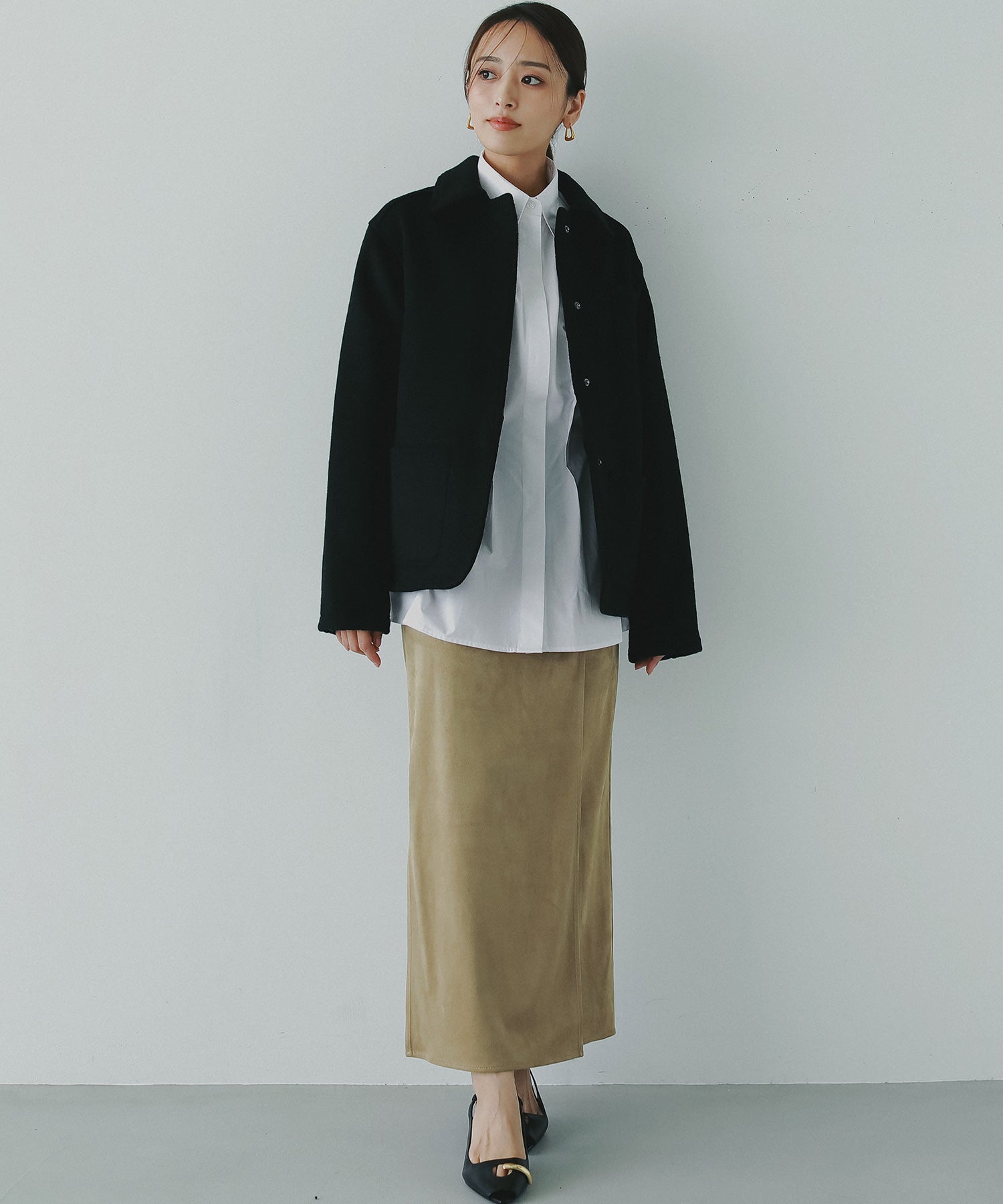 ウールショートジャケット