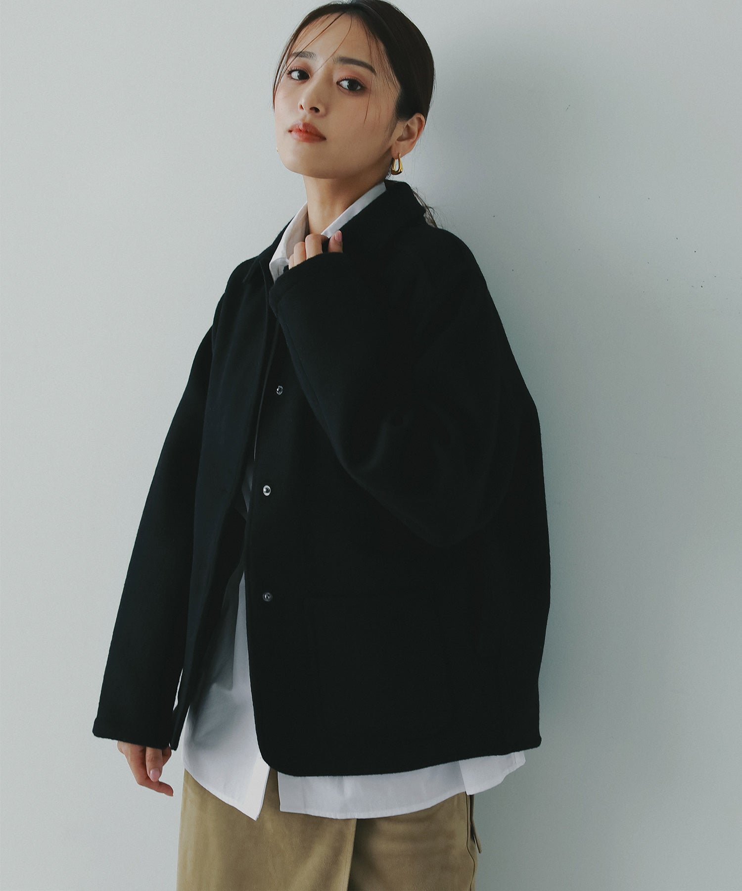 ウールショートジャケット