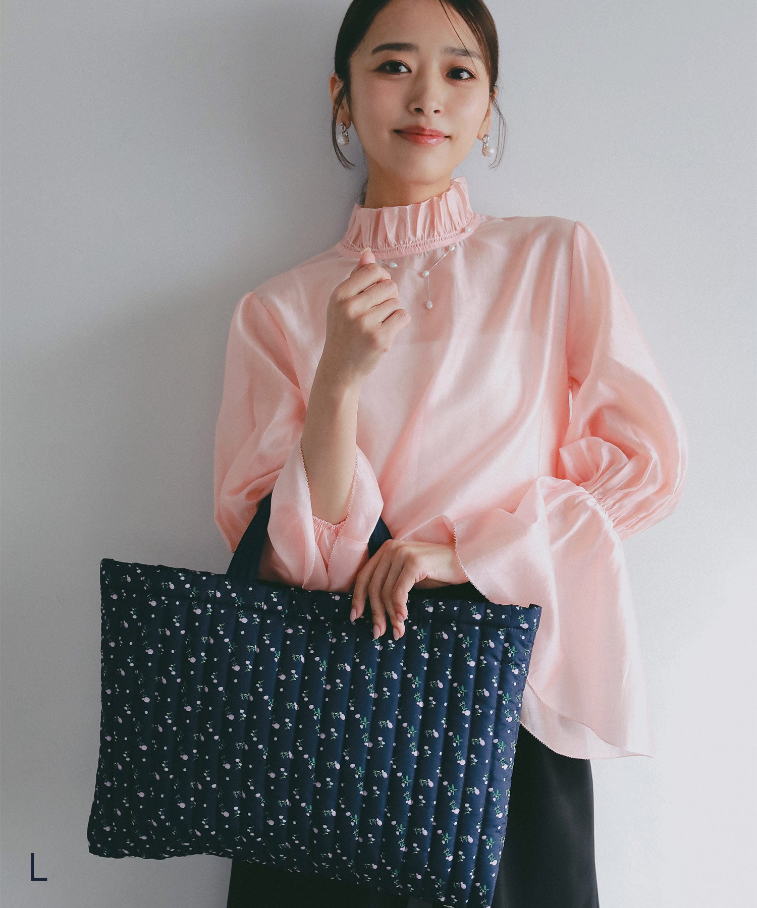 メルトキルティングレッスンバッグ