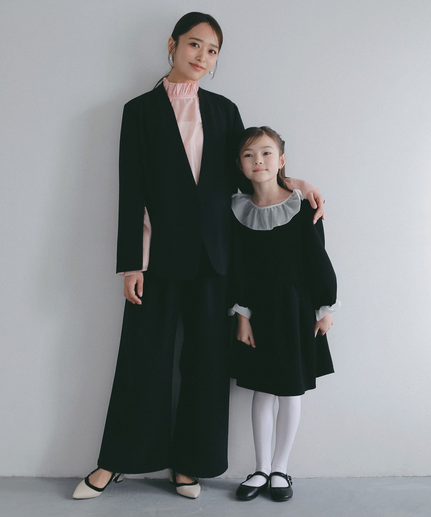 2WAYスリーブ イージーノーカラージャケット【セレモニー/オケージョン】