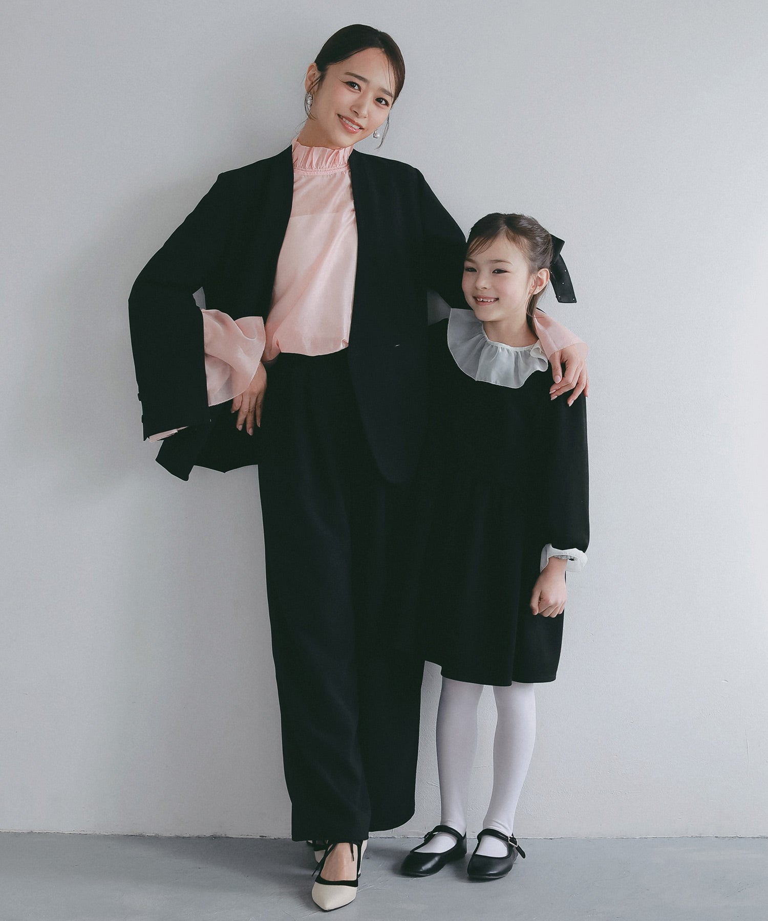 イージーストレートワイドパンツ【セレモニー/オケージョン】