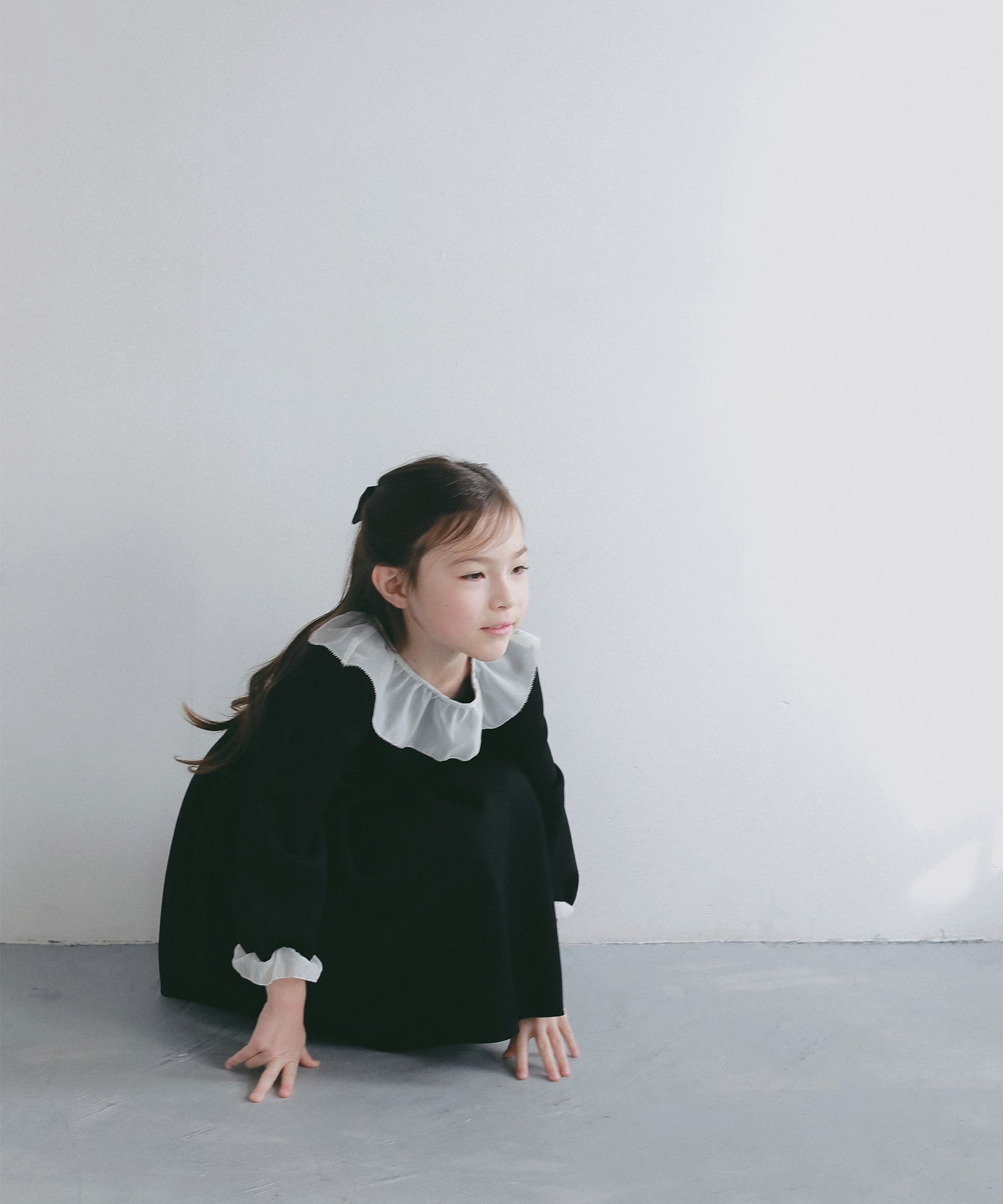 シアーフリル キッズワンピース【セレモニー/オケージョン】