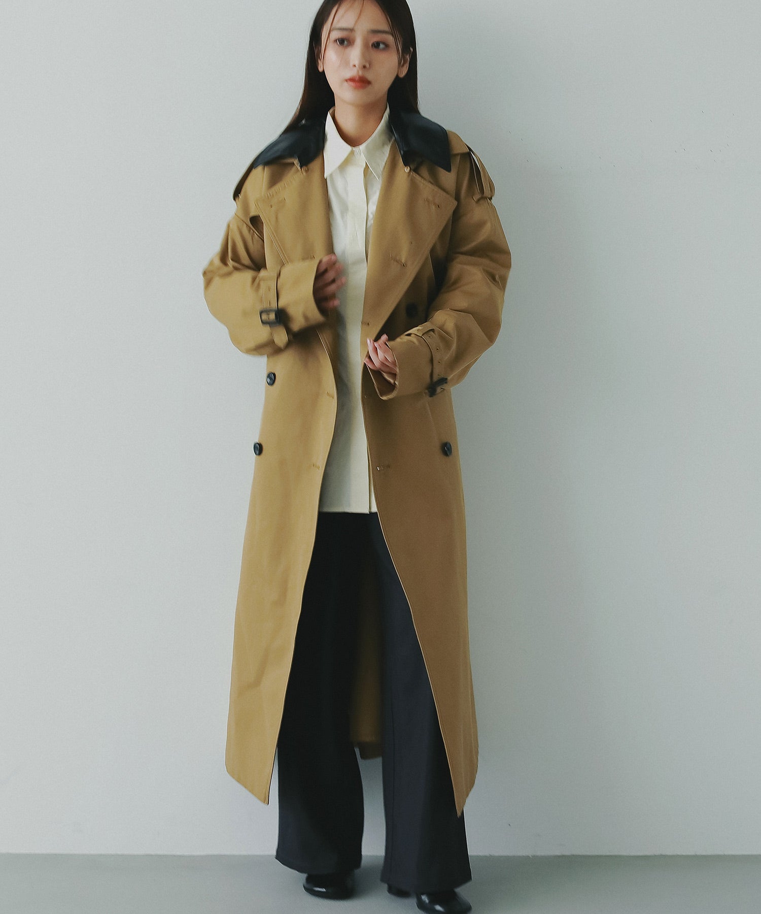 ノータックスマートワイドパンツ