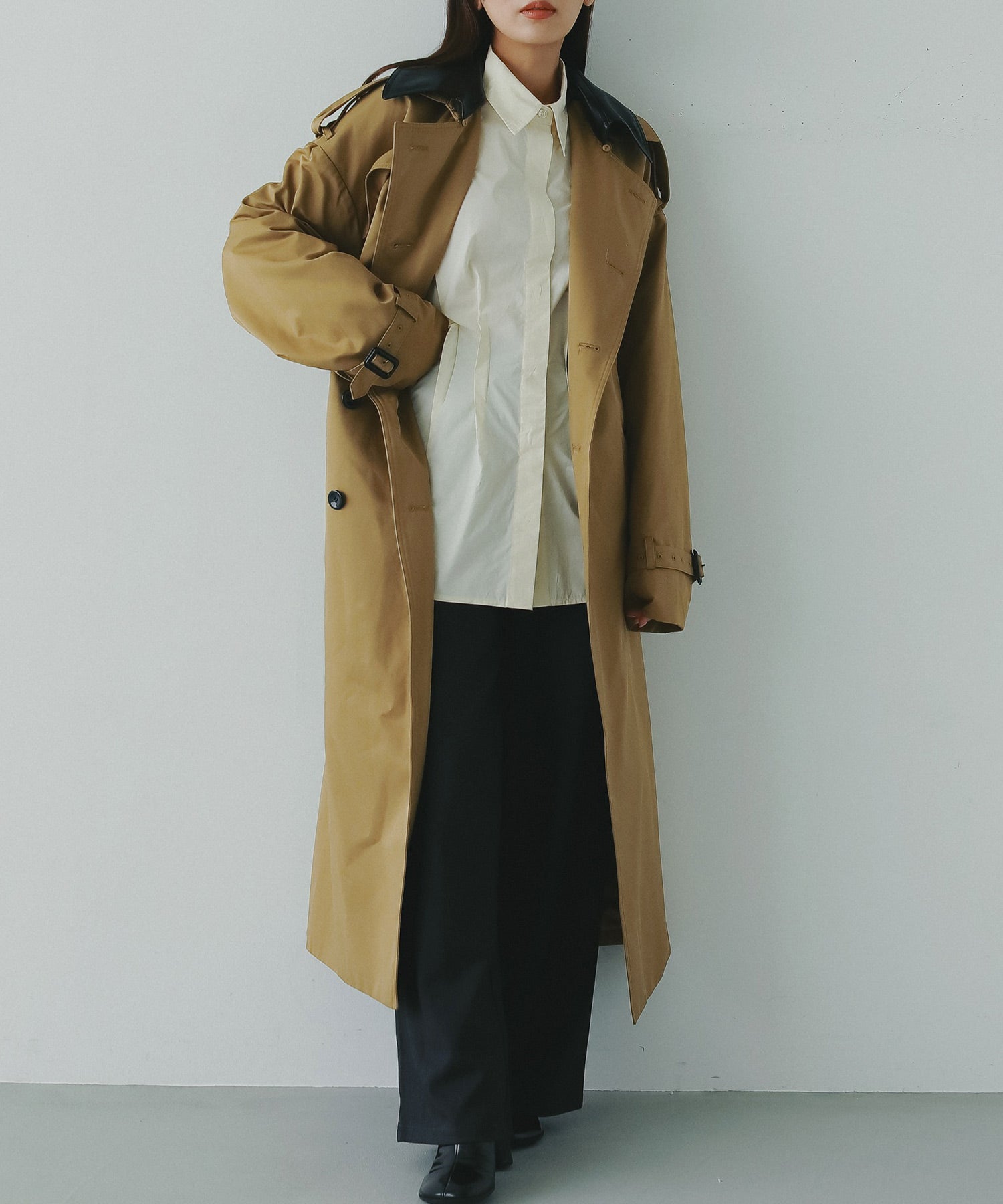 ノータックスマートワイドパンツ