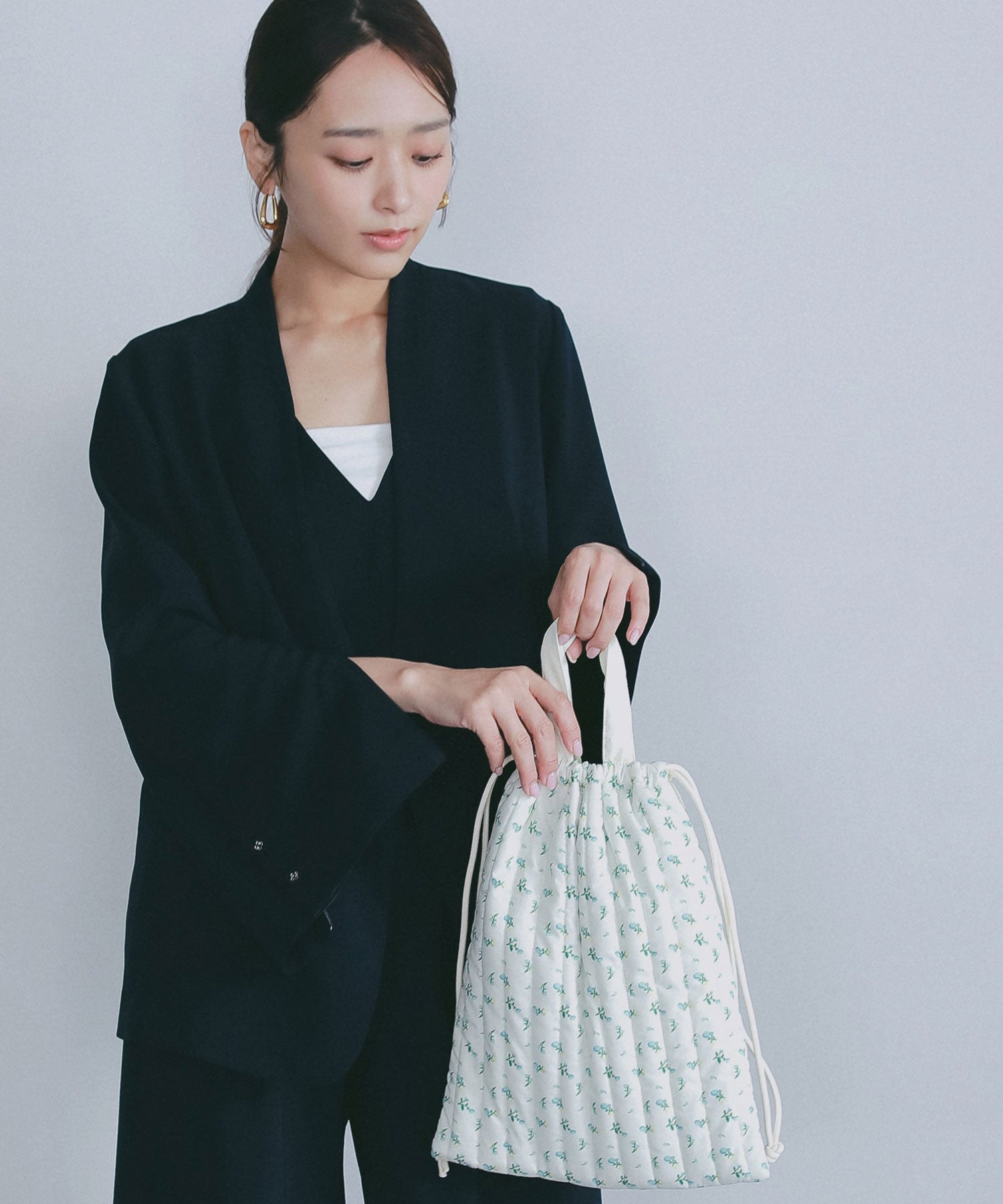 メルトキルティング撥水シューズケース