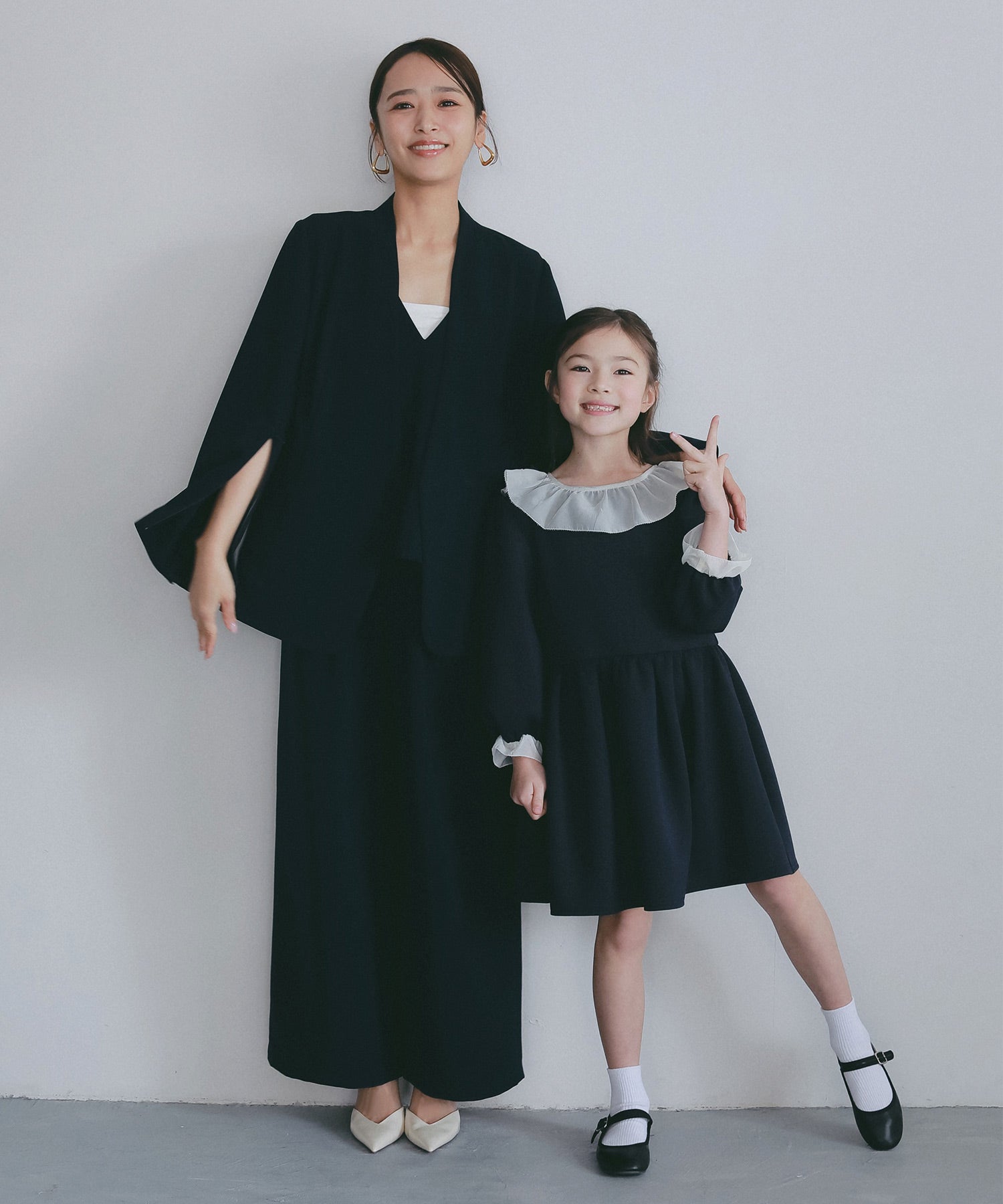 イージーレイヤードVネックジレ【セレモニー/オケージョン】