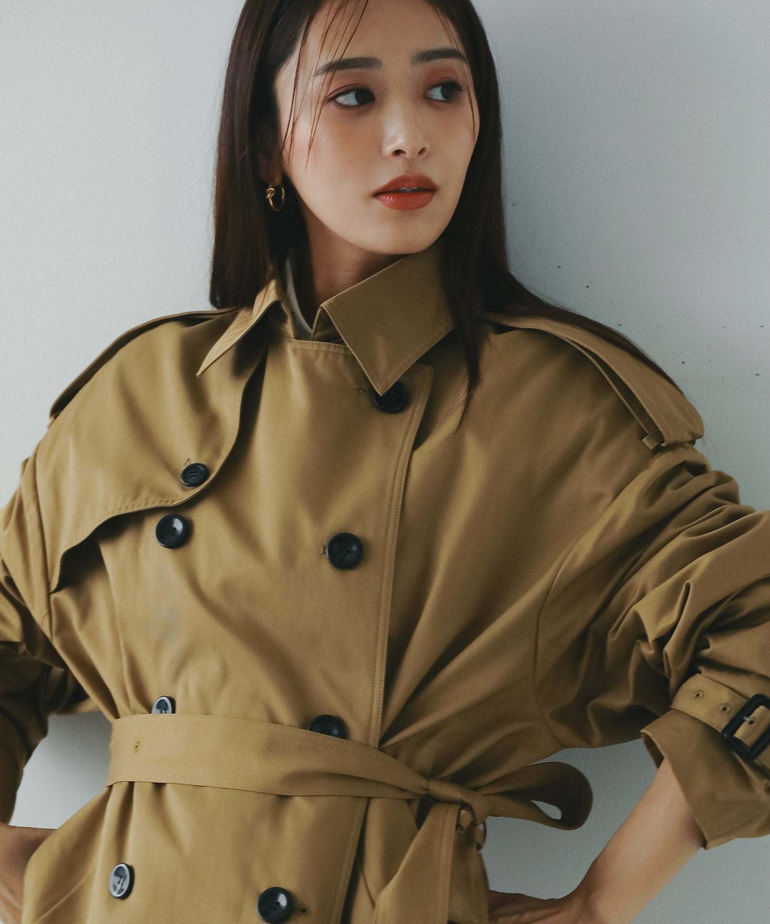 2WAYボリュームトレンチコート