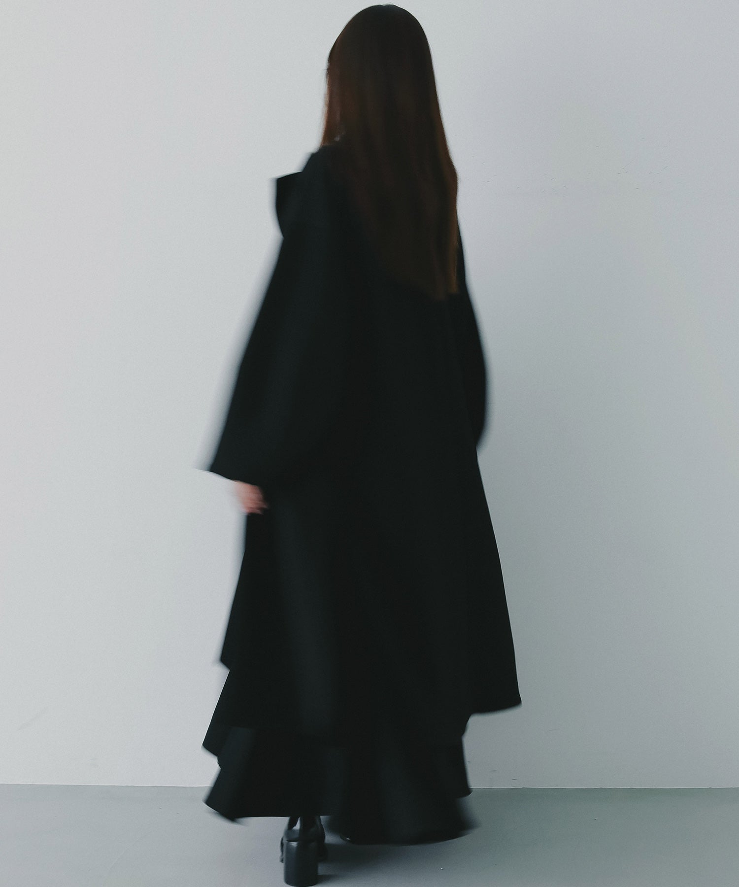 スムースポンチロングコート