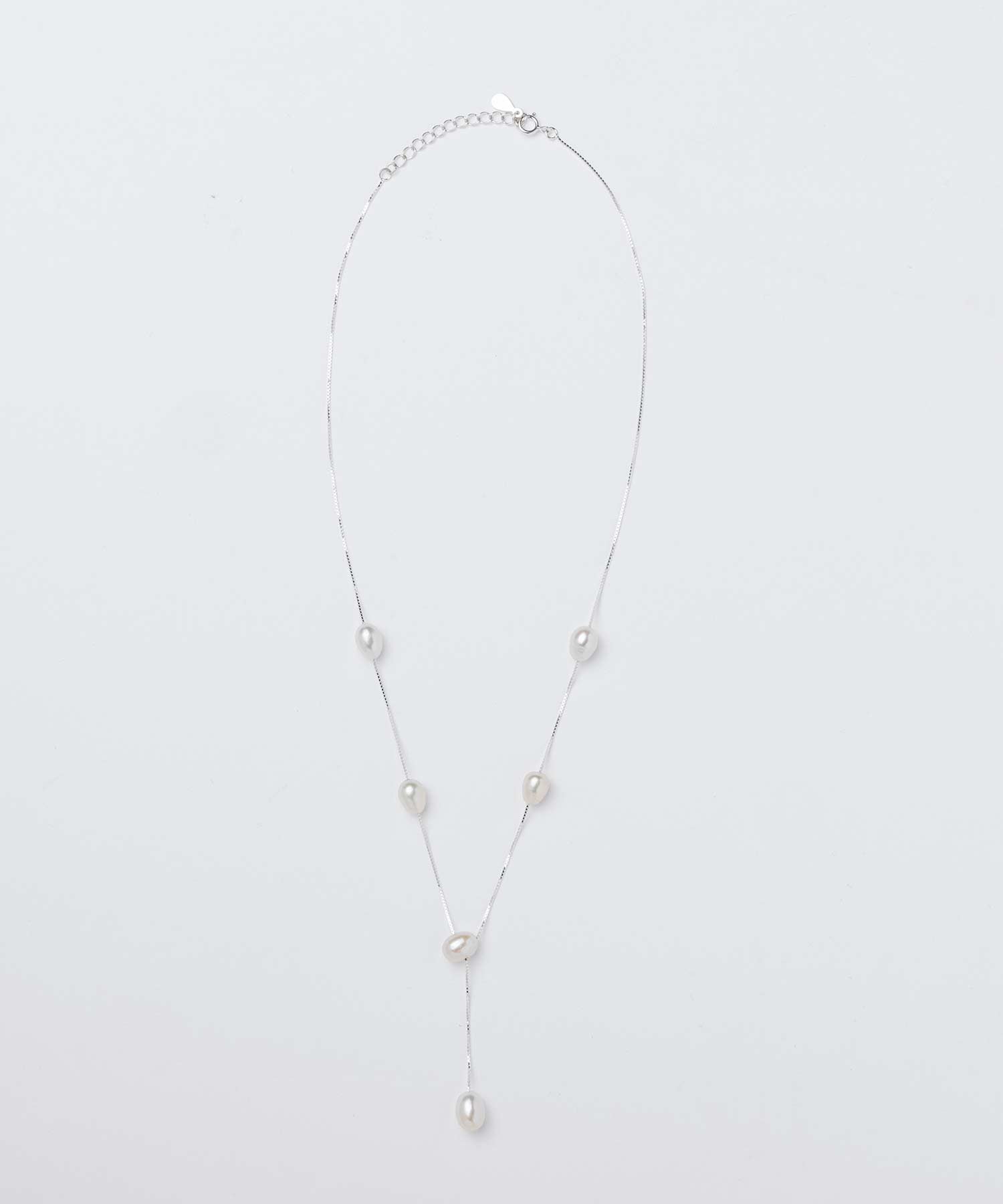 【2月下旬お届け】パールチェーンネックレス