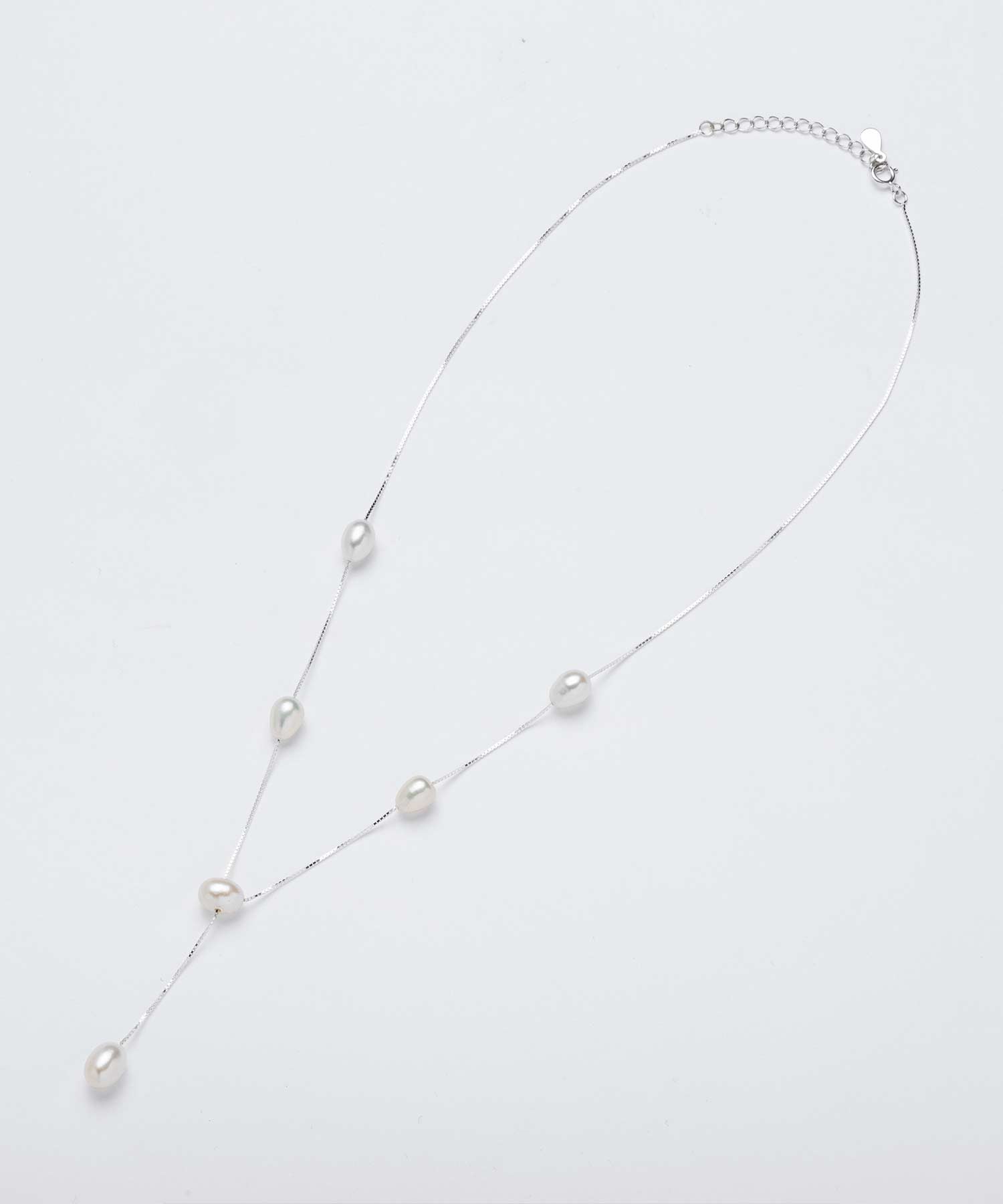 【2月下旬お届け】パールチェーンネックレス