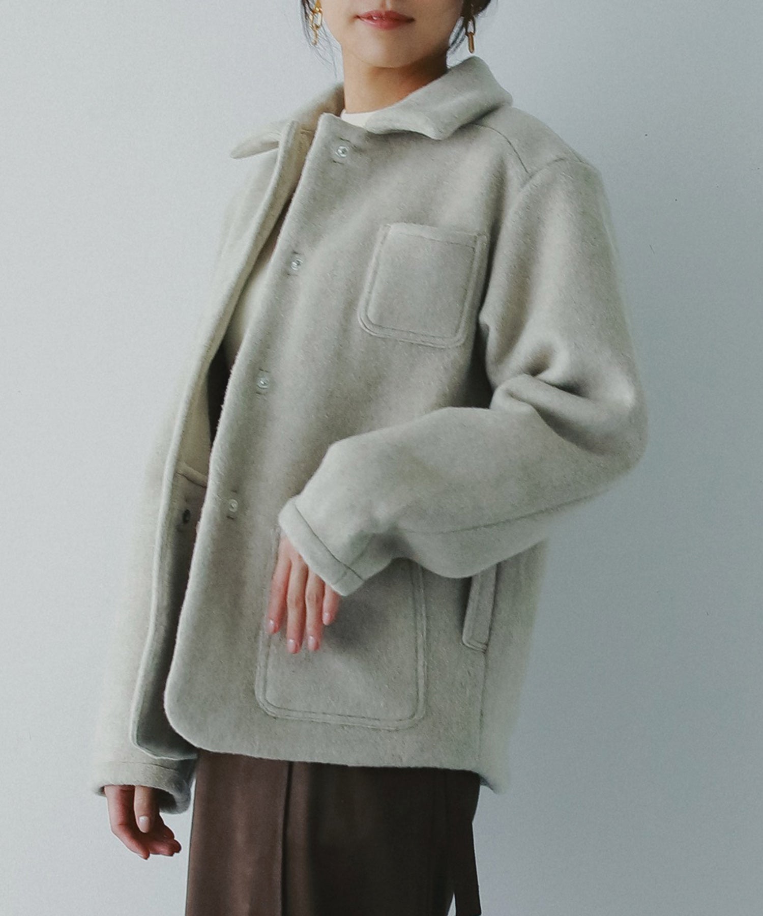 ウールショートジャケット