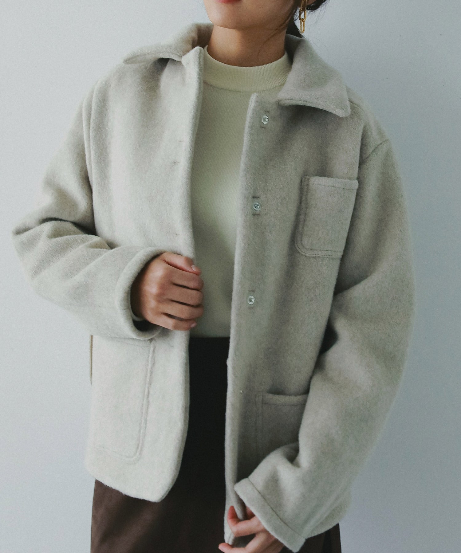 ウールショートジャケット