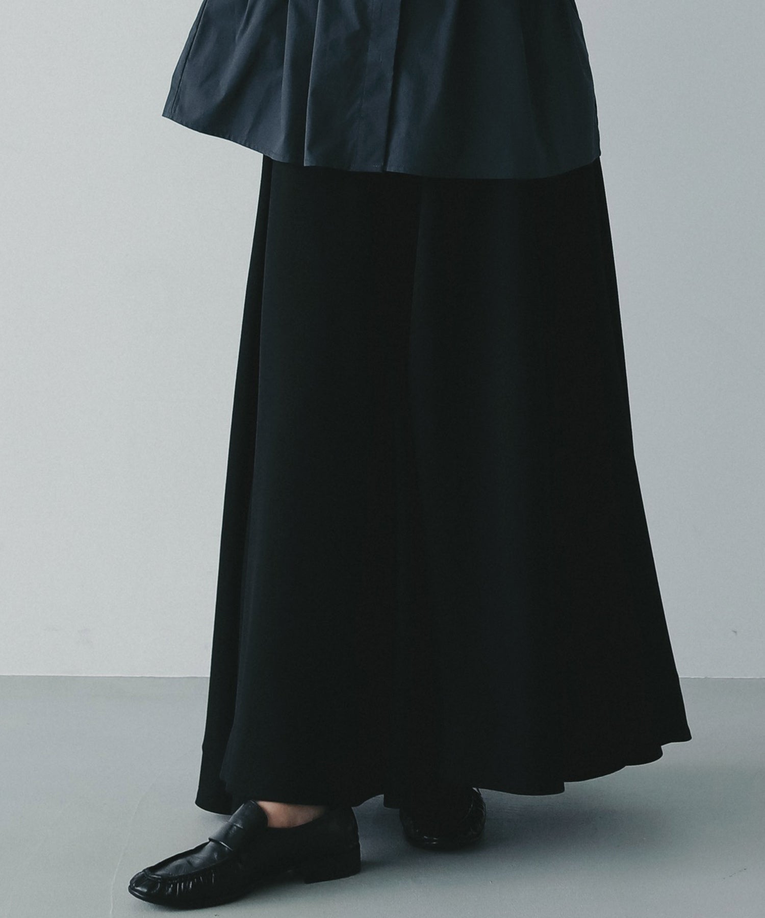 フレアロングスカート