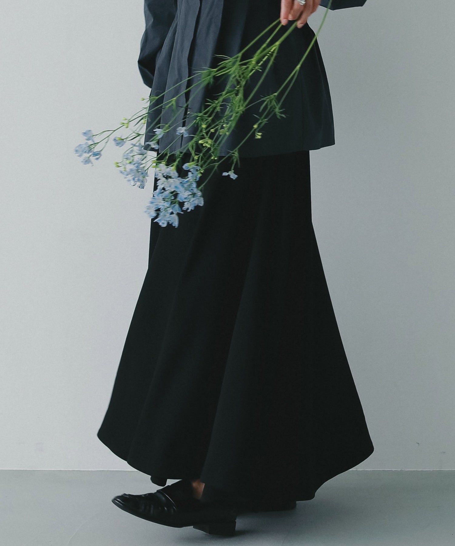 フレアロングスカート