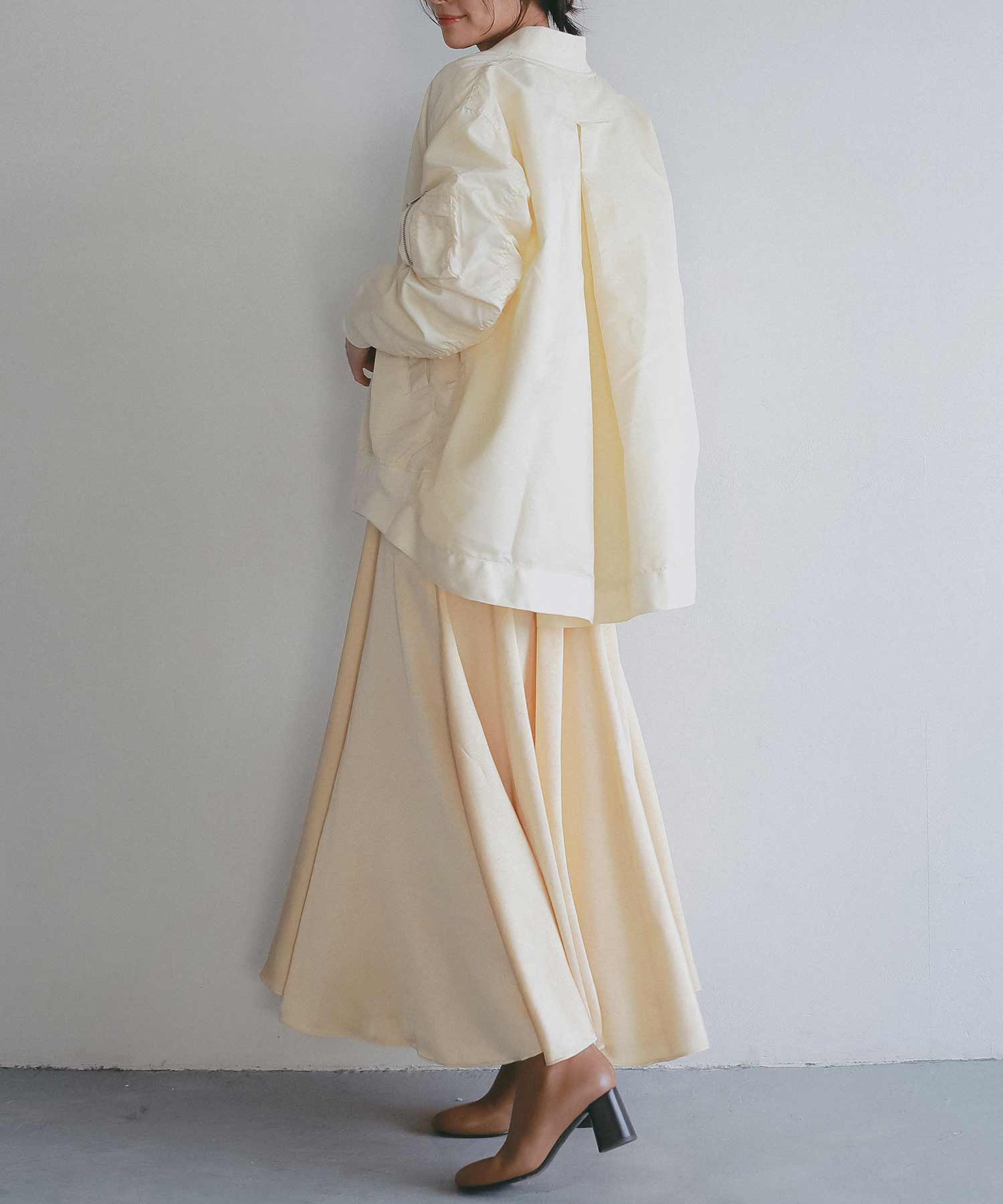 ロングシルエット MA-1ブルゾン