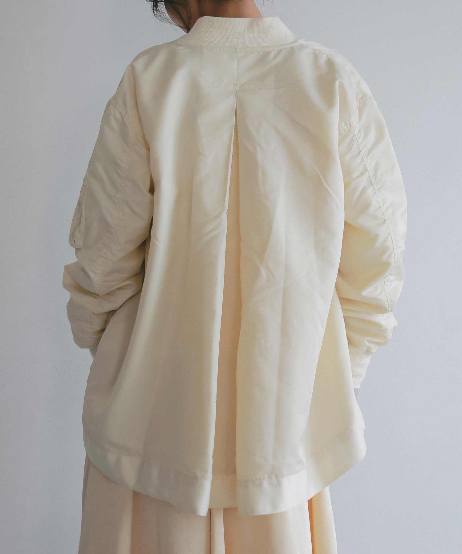 ロングシルエット MA-1ブルゾン