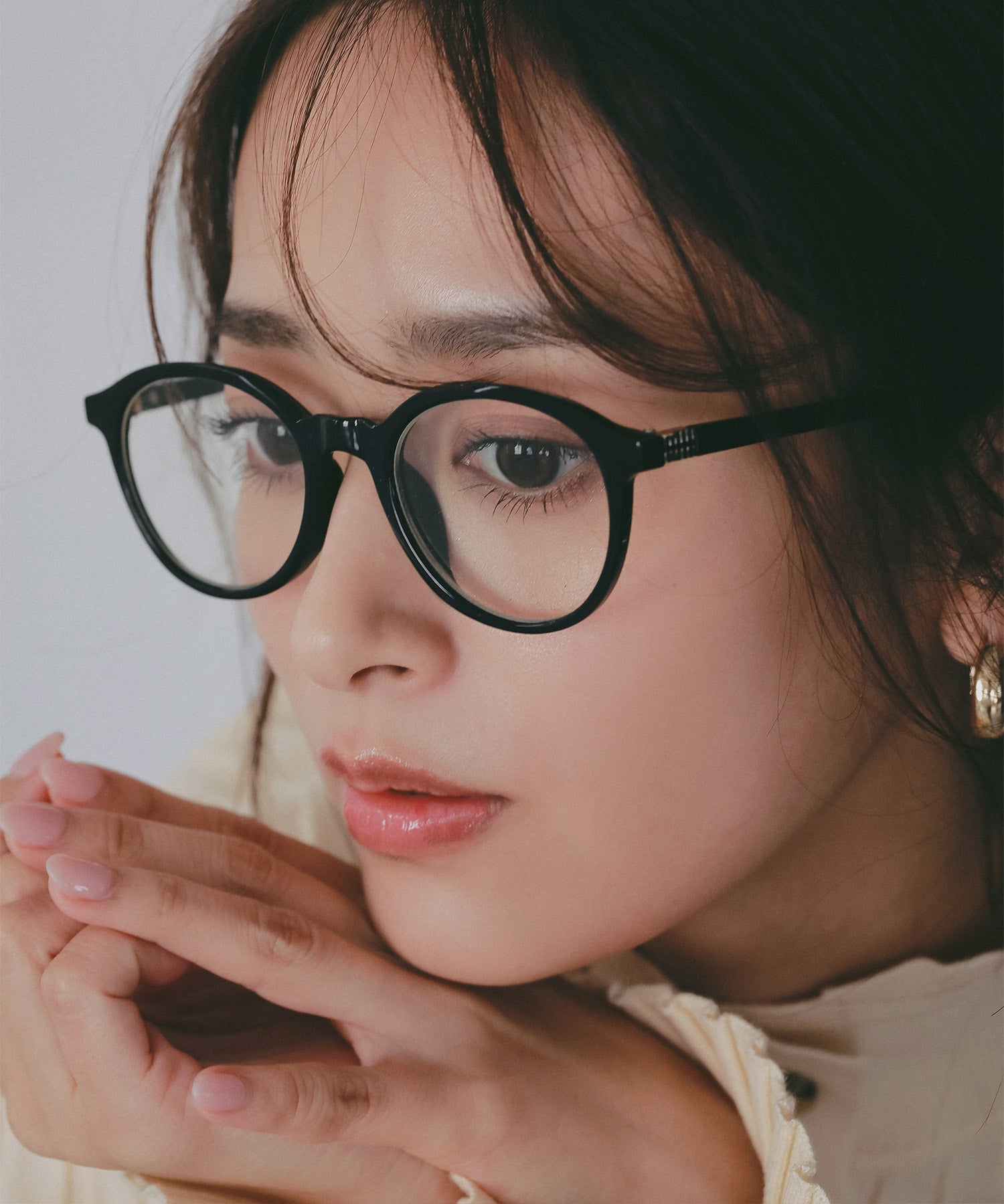 【3月上旬お届け】ボストン型メガネ