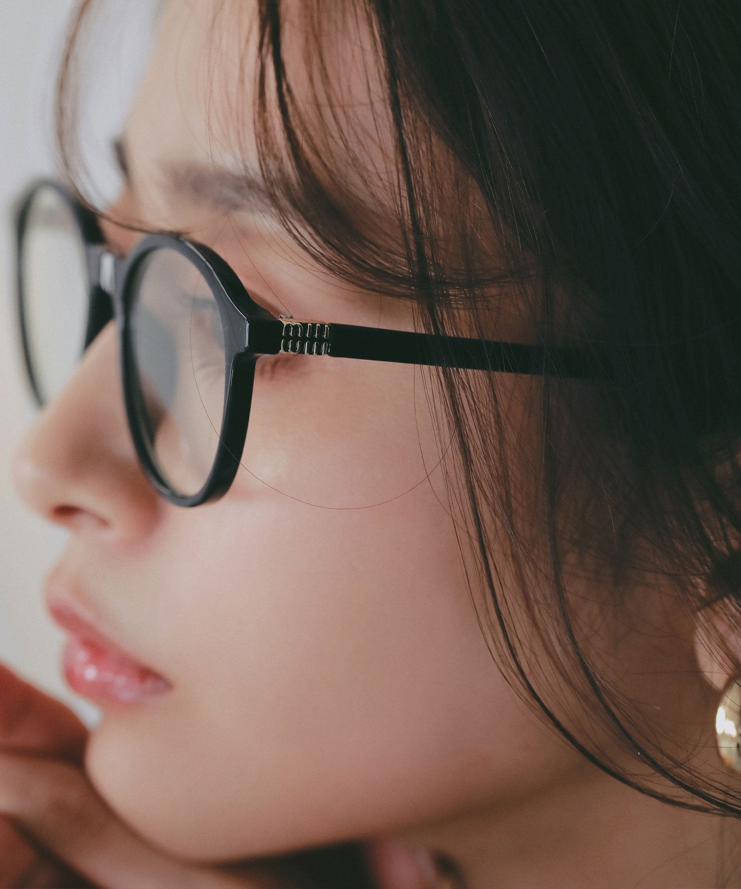 【3月上旬お届け】ボストン型メガネ