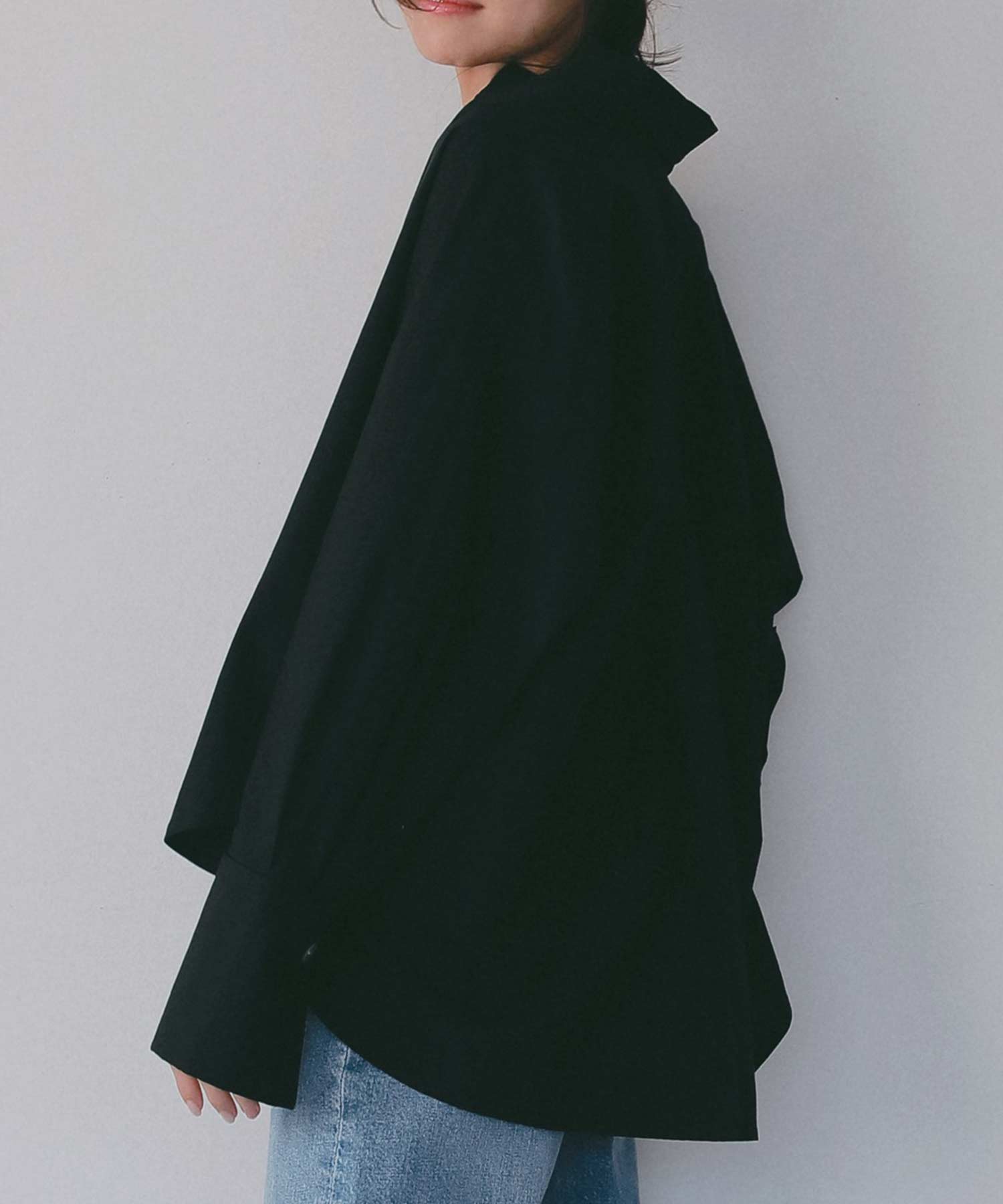 サイドボタン付き スキッパーシャツ【セレモニー/オケージョン】