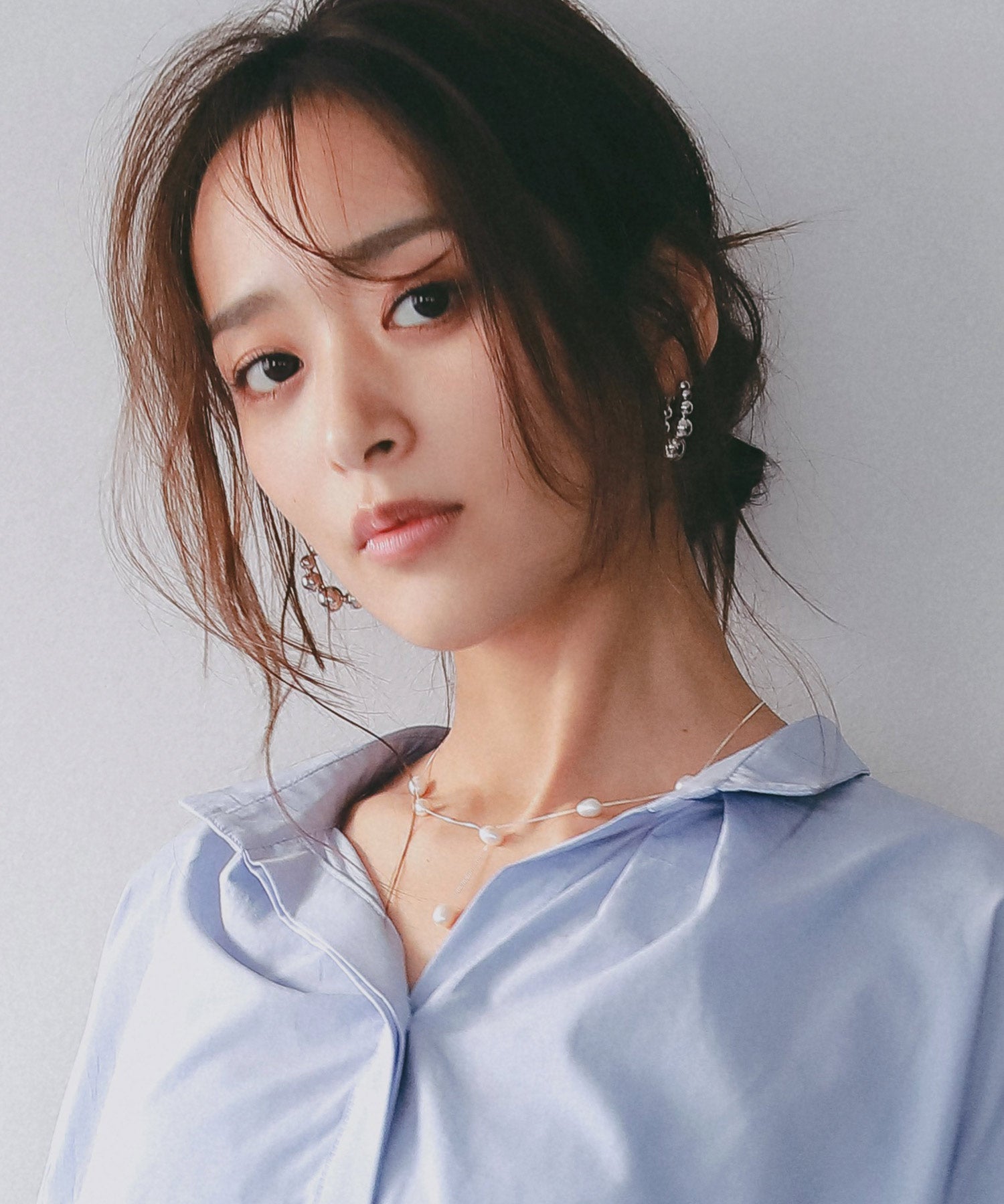 メタルボールフープピアス