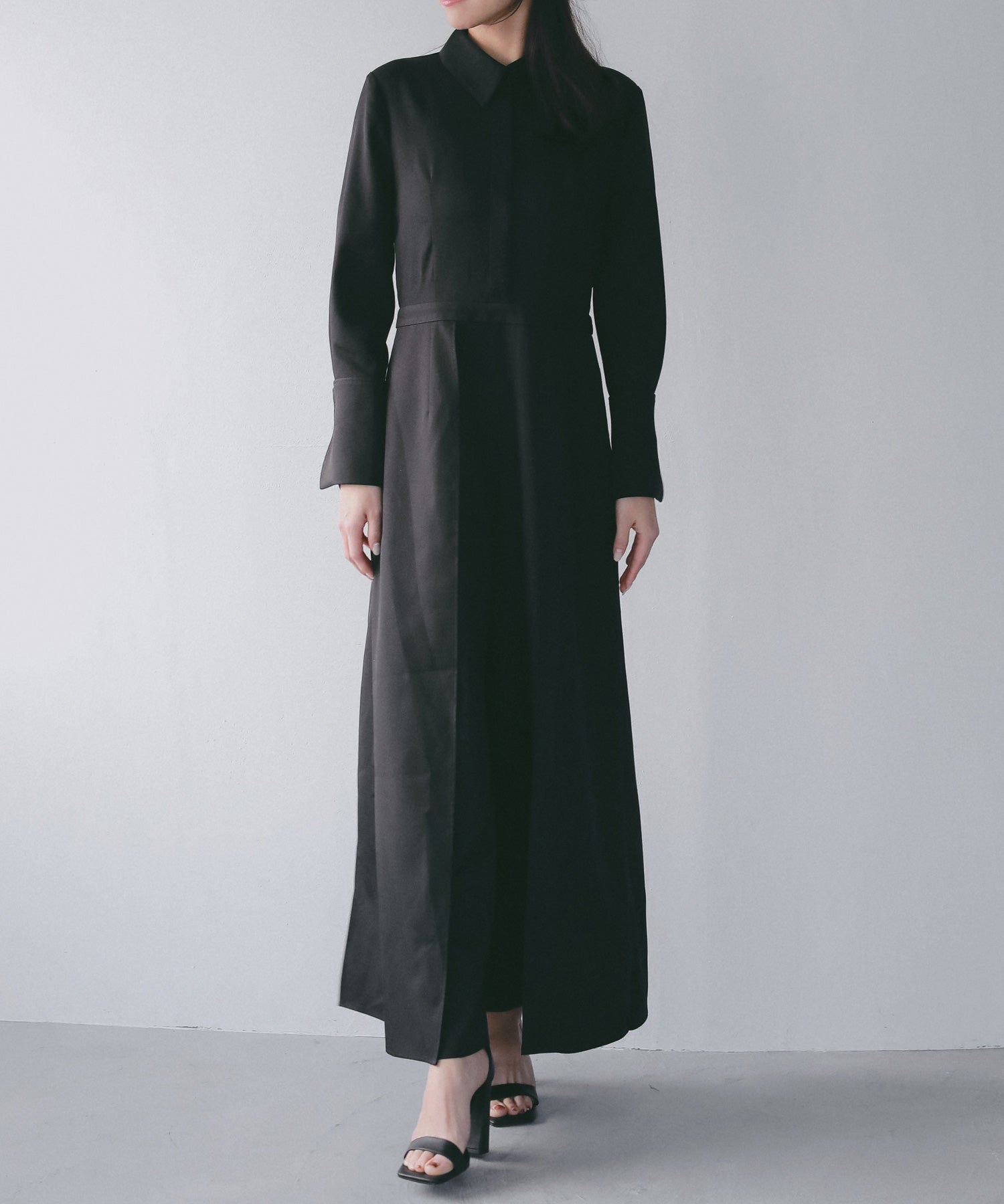 クラシックカフス 襟付きオールインワン【セレモニー/オケージョン】