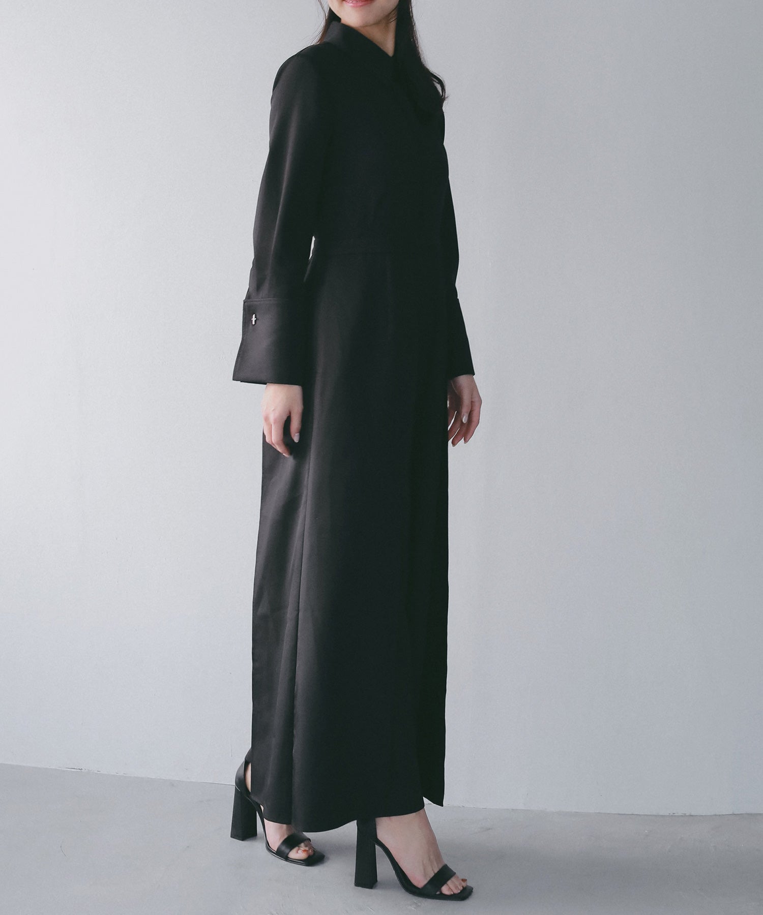 クラシックカフス 襟付きオールインワン【セレモニー/オケージョン】