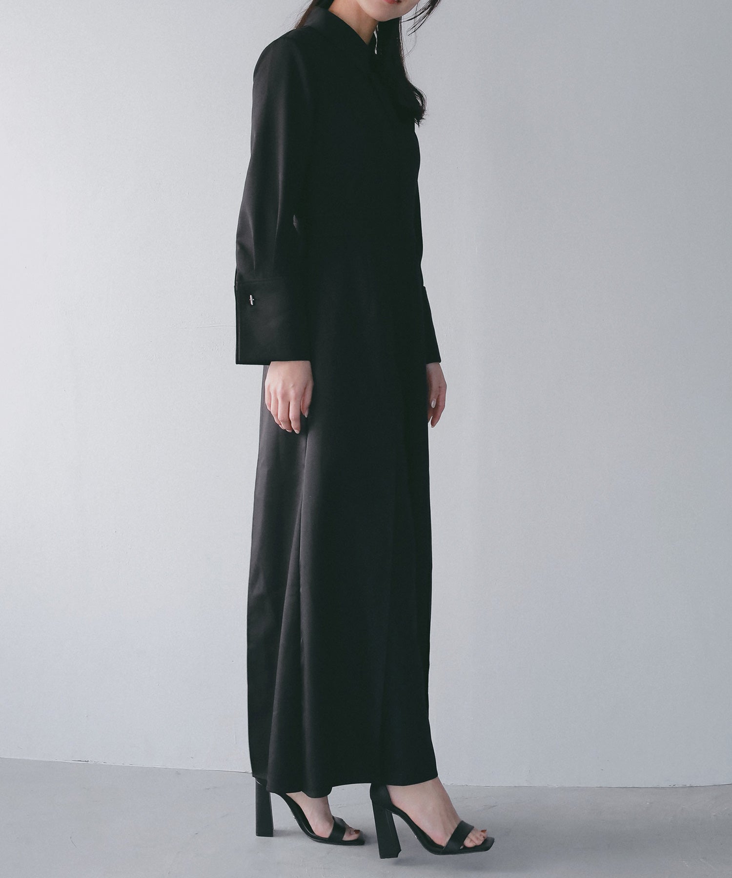 クラシックカフス 襟付きオールインワン【セレモニー/オケージョン】