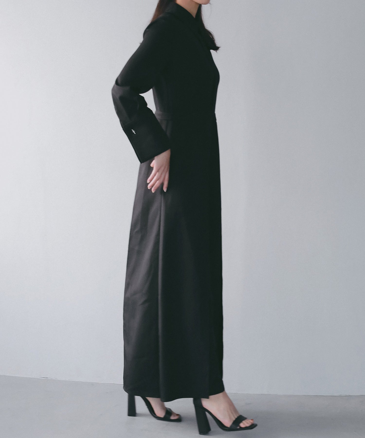 クラシックカフス 襟付きオールインワン【セレモニー/オケージョン】