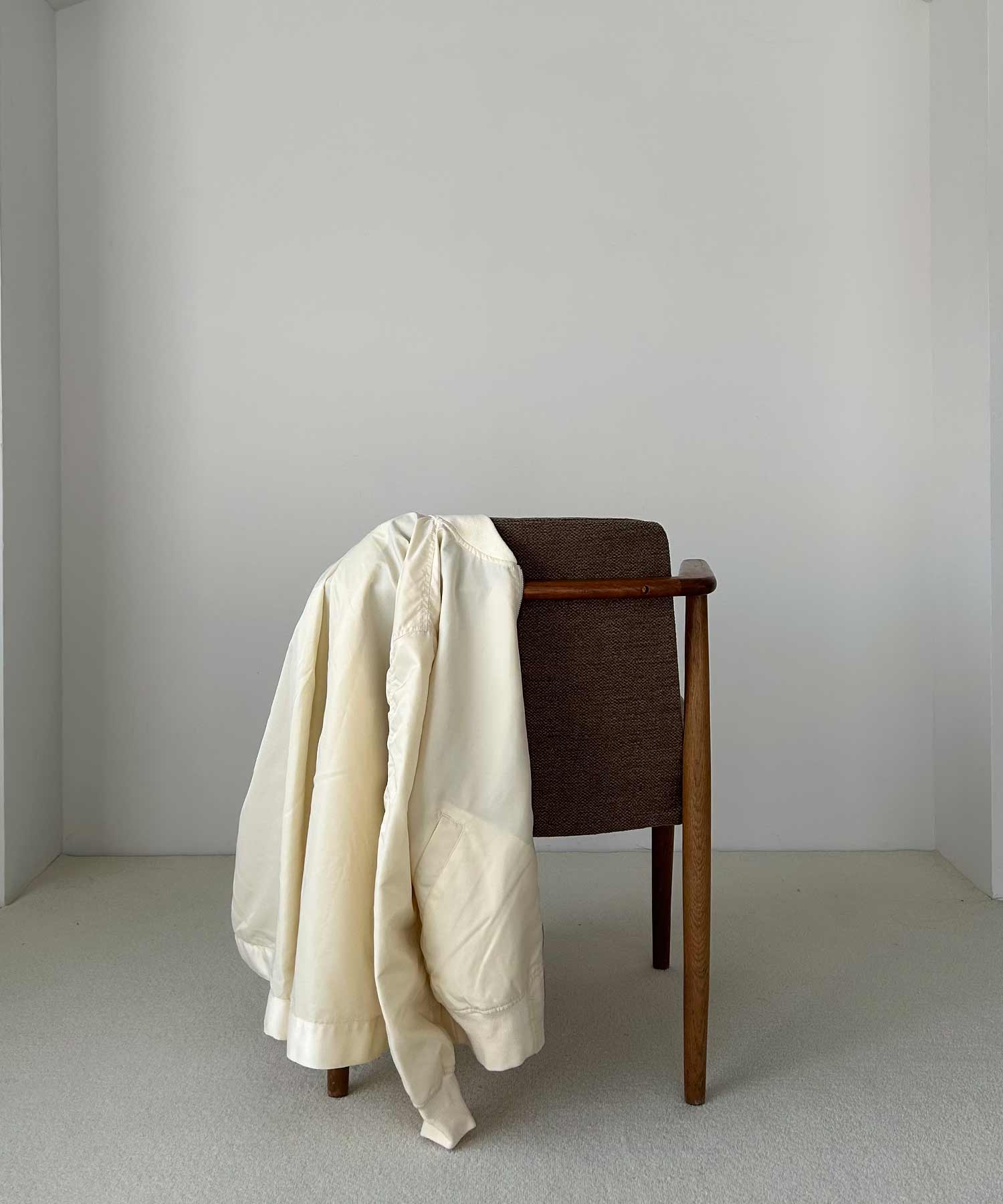 ロングシルエット MA-1ブルゾン