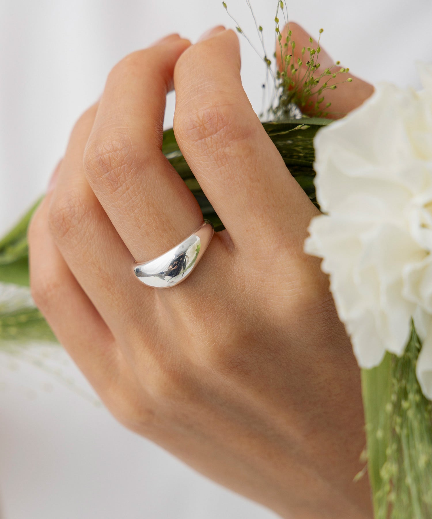 ボリュームドーム シルバー925リング