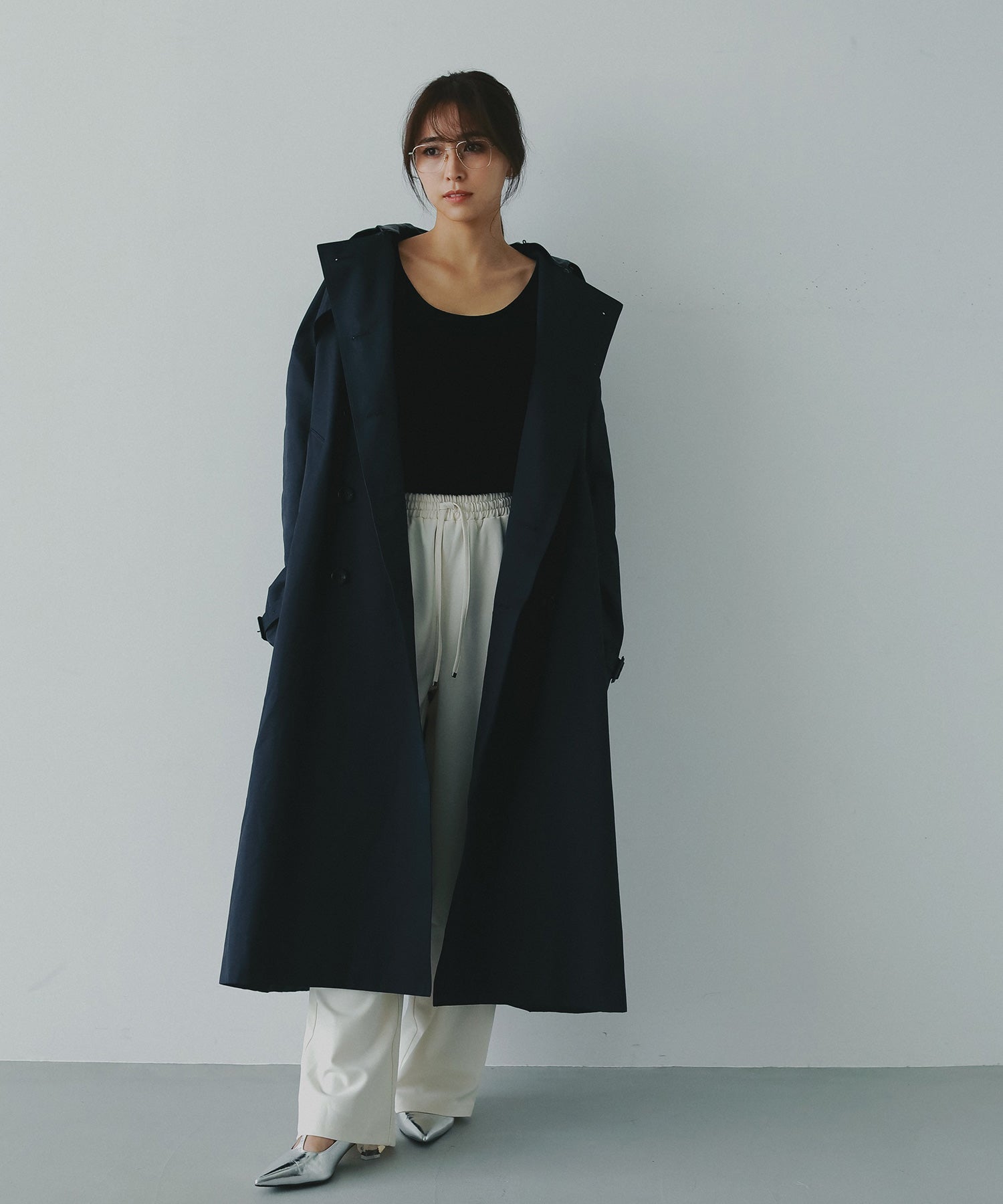 2WAYボリュームトレンチコート