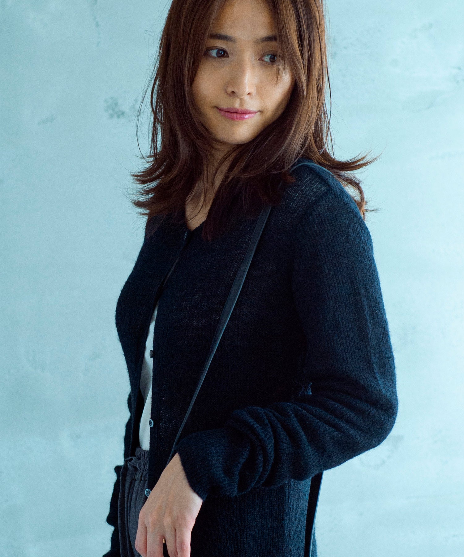 【11月下旬お届け予約商品】モヘヤタッチ 2WAYロングカーディガンワンピース