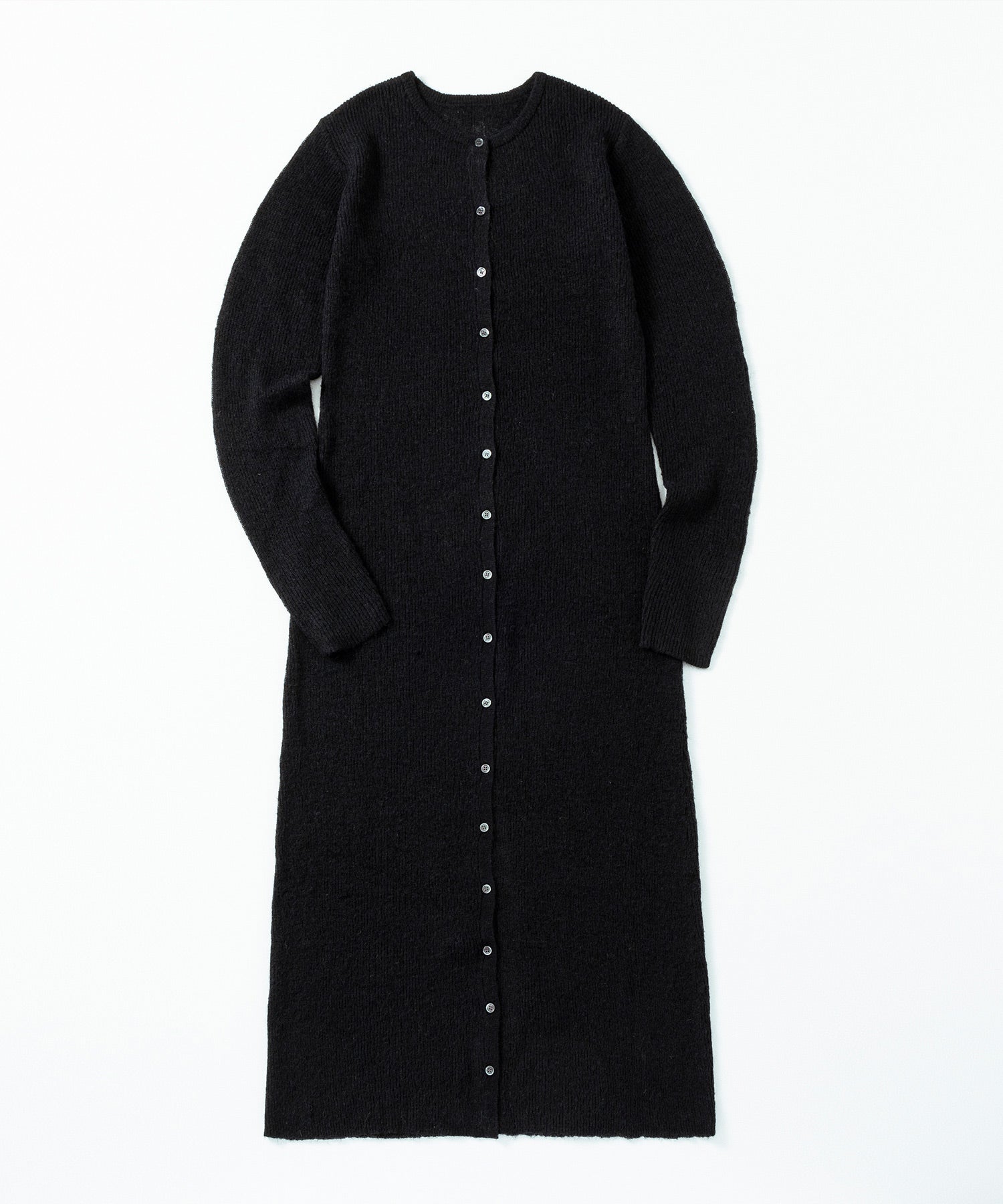 【11月下旬お届け予約商品】モヘヤタッチ 2WAYロングカーディガンワンピース